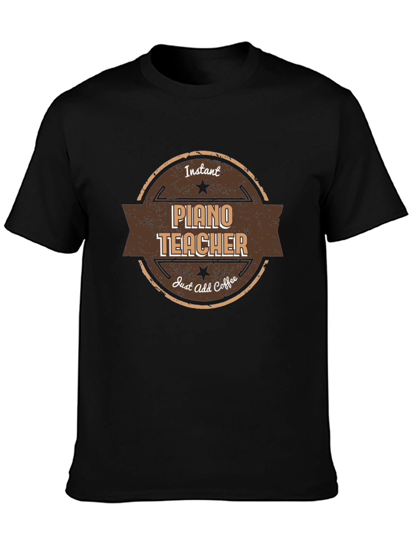 Instant Piano Teacher Coffee T-Shirt