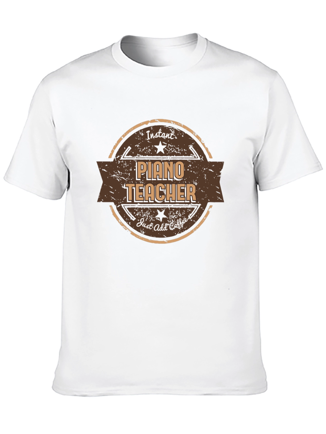 Instant Piano Teacher Coffee T-Shirt