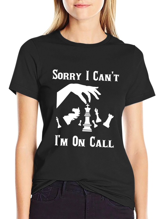 Chess On Call Graphic T-Shirt
