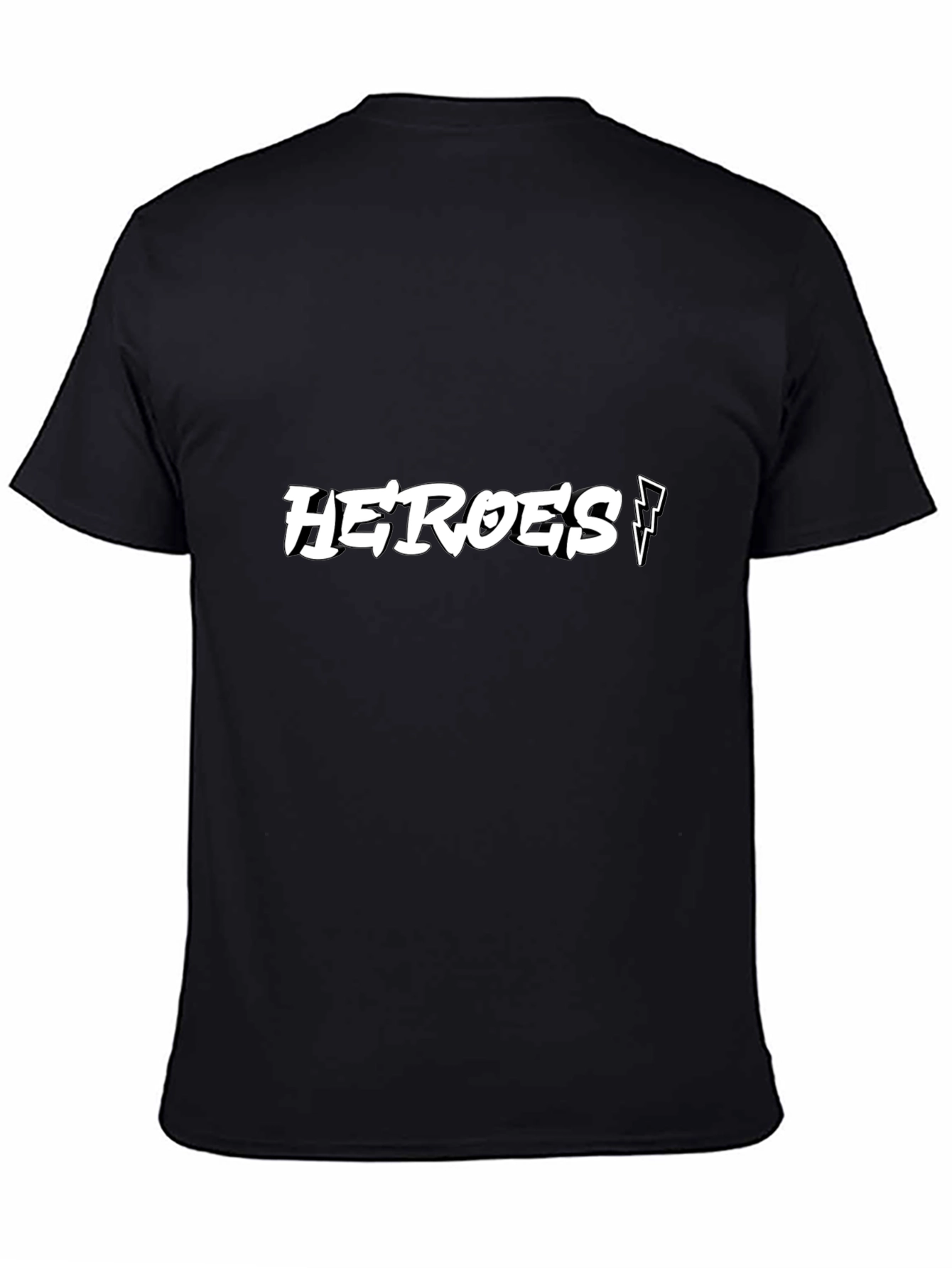 Heroes Graphic Print Crew Neck T-Shirt