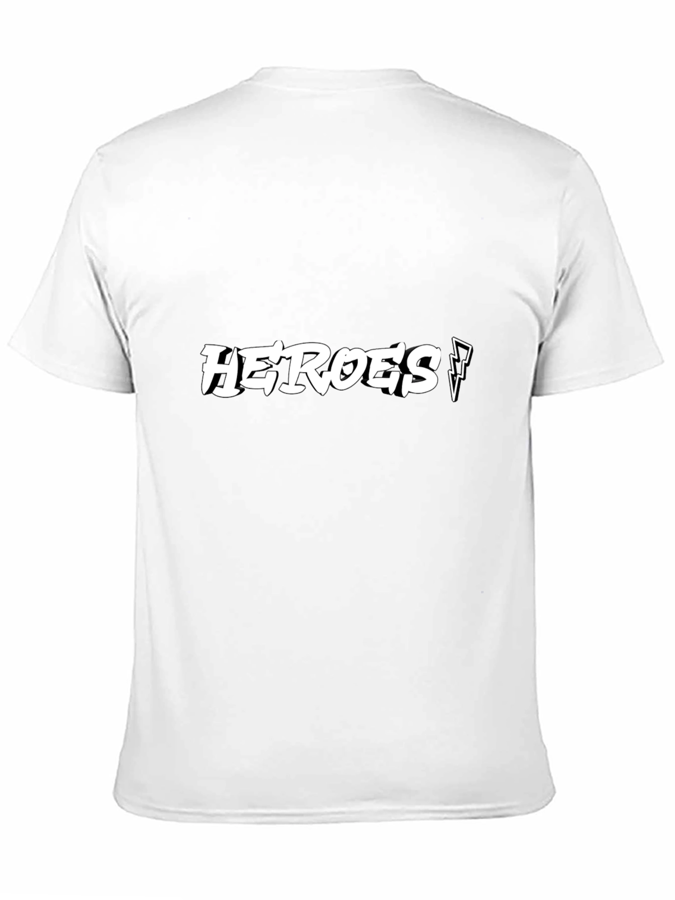 Heroes Graphic Print Crew Neck T-Shirt