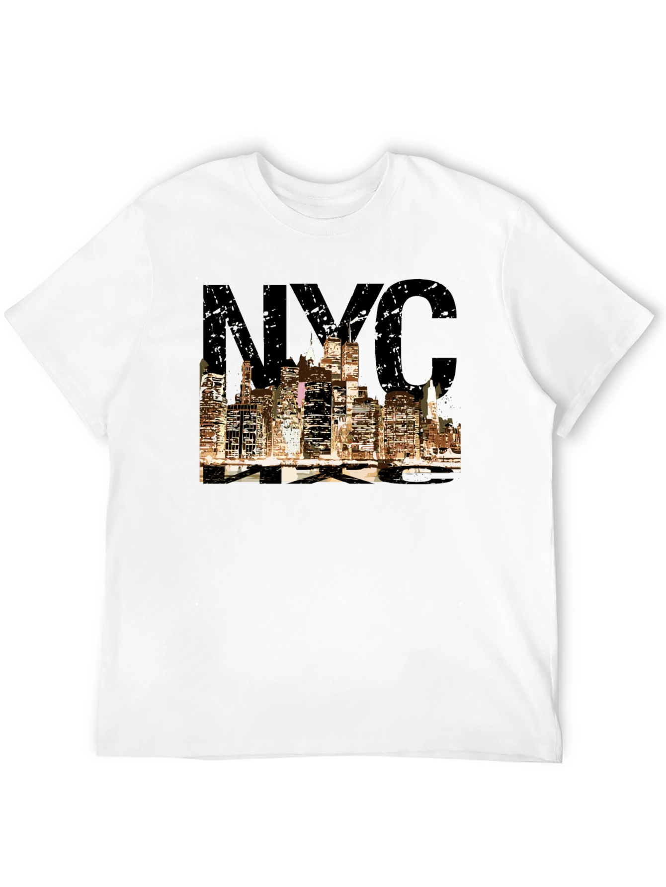 NYC Skyline Graphic Tee - Stylish Urban T-Shirt