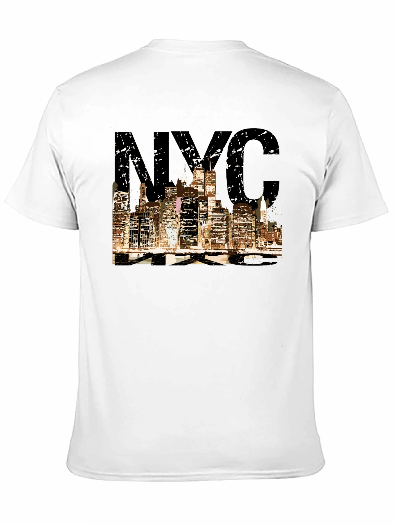 NYC Skyline Graphic Tee - Stylish Urban T-Shirt