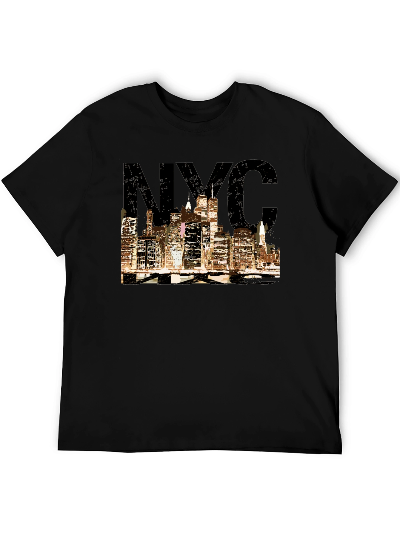 NYC Skyline Graphic Tee - Stylish Urban T-Shirt