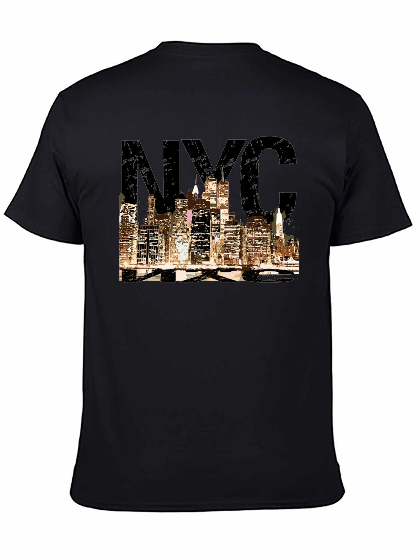 NYC Skyline Graphic Tee - Stylish Urban T-Shirt