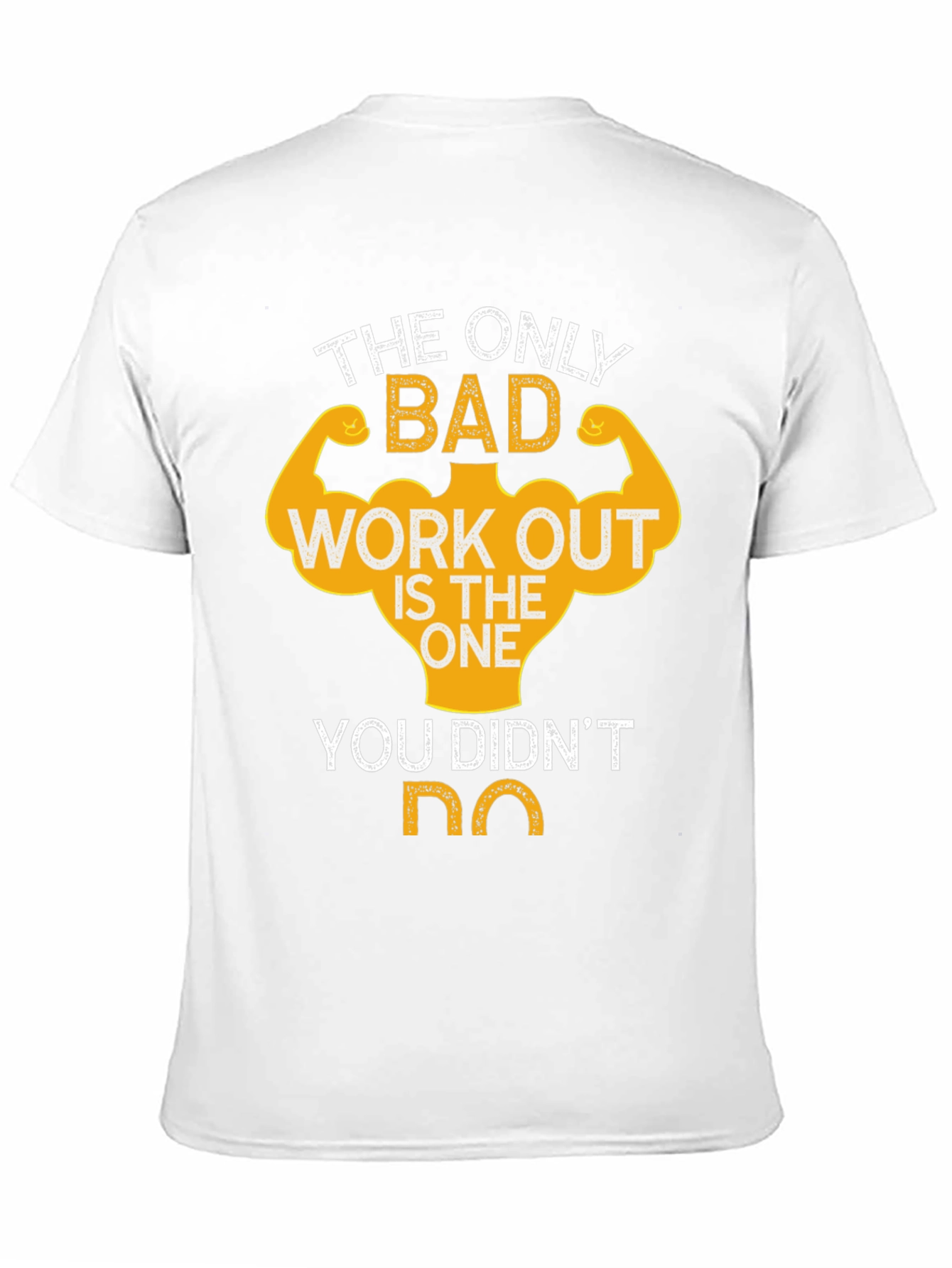Workout Motivation T-Shirt - Gym Fitness Apparel