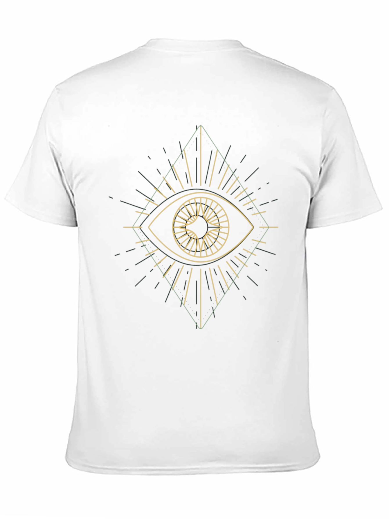 Mystic Eye Graphic Black T-Shirt