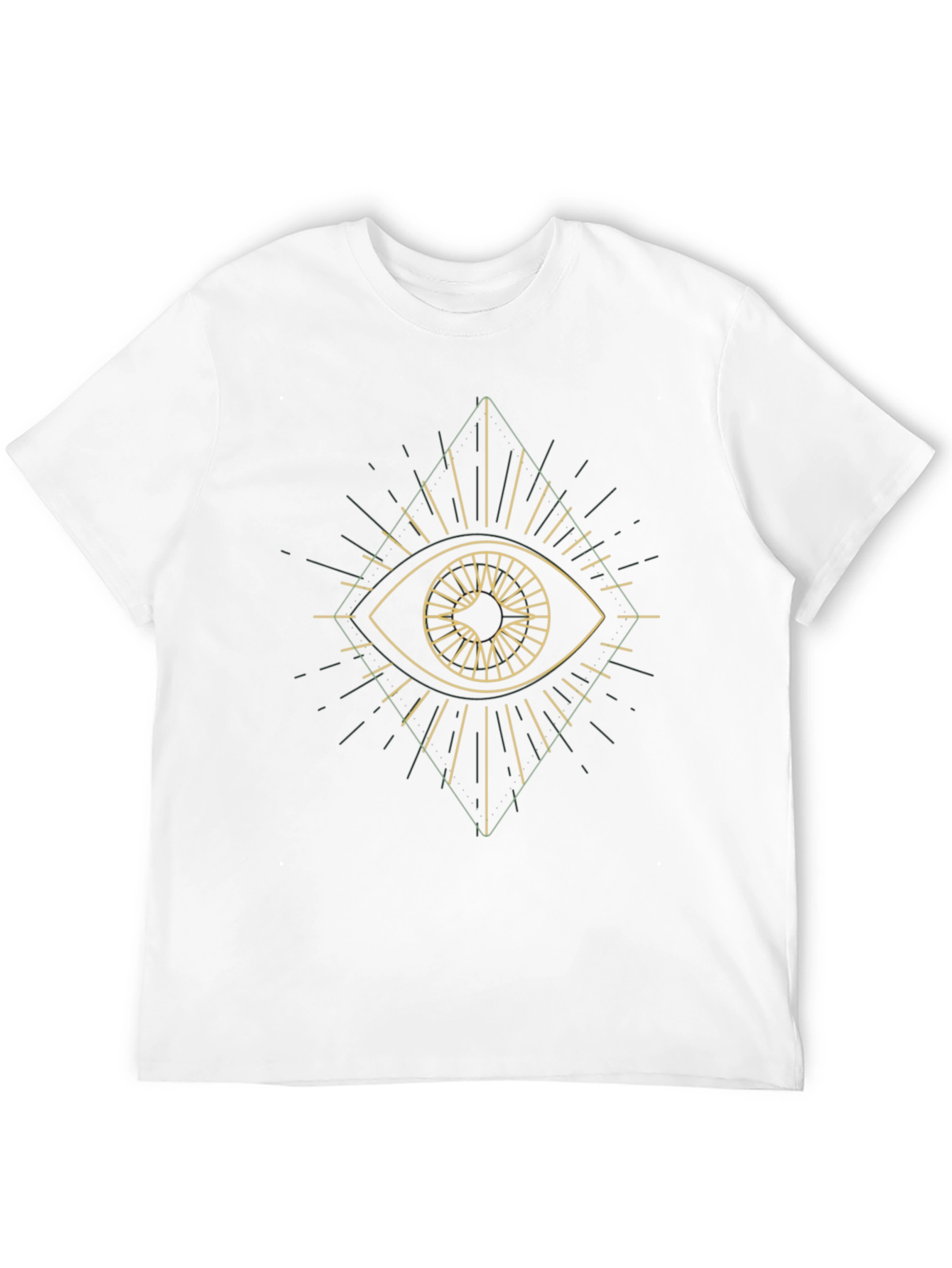 Mystic Eye Graphic Black T-Shirt