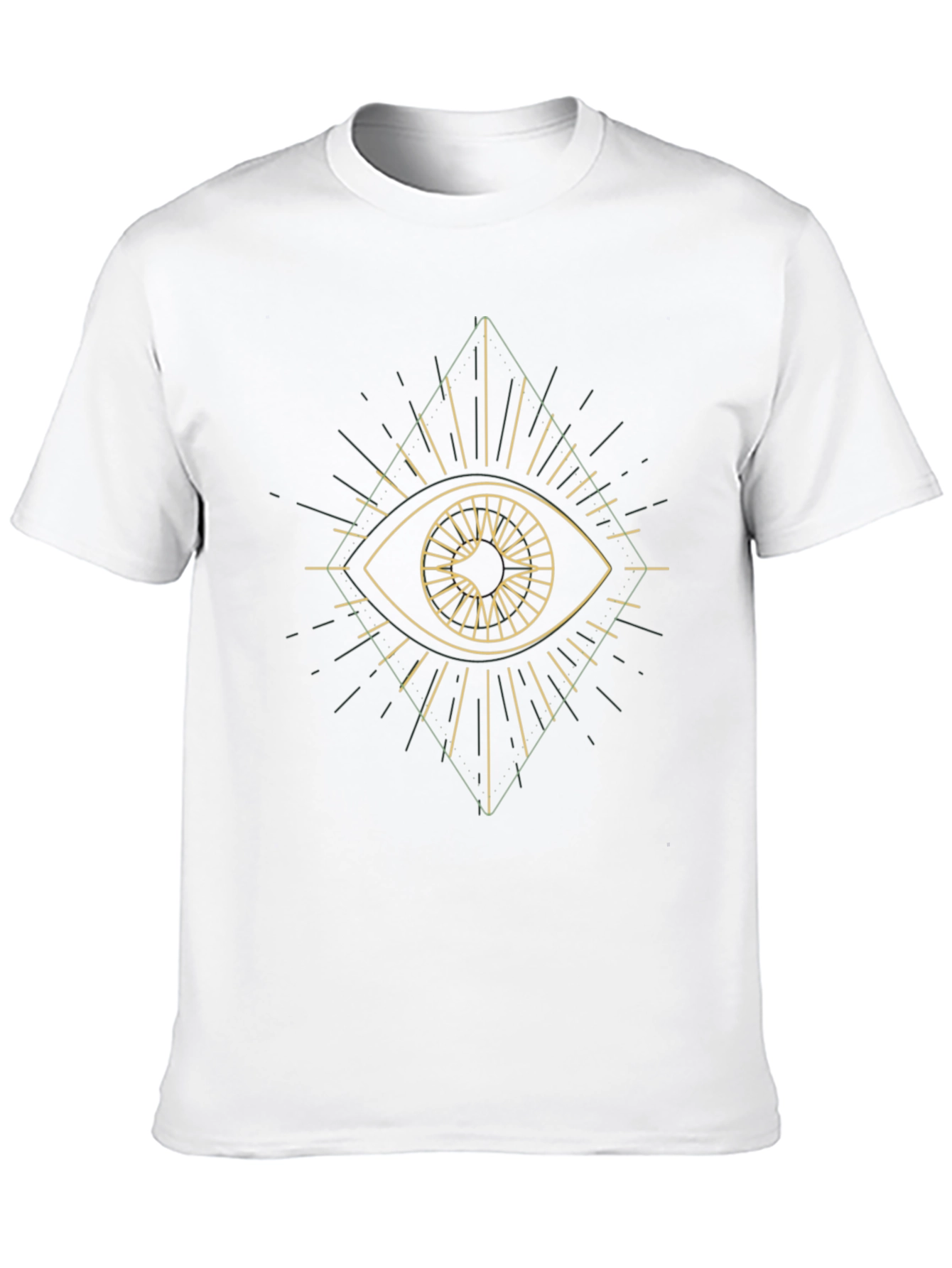 Mystic Eye Graphic Black T-Shirt