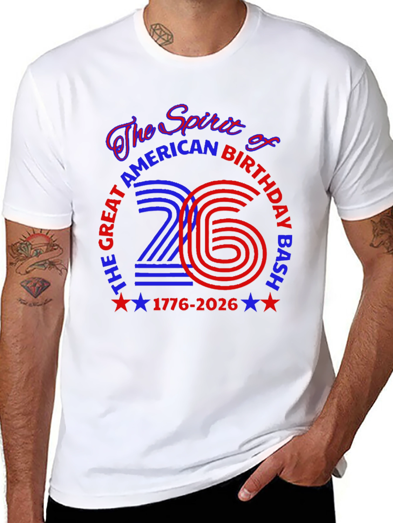 The Great American Birthday Bash 2026 T-Shirt