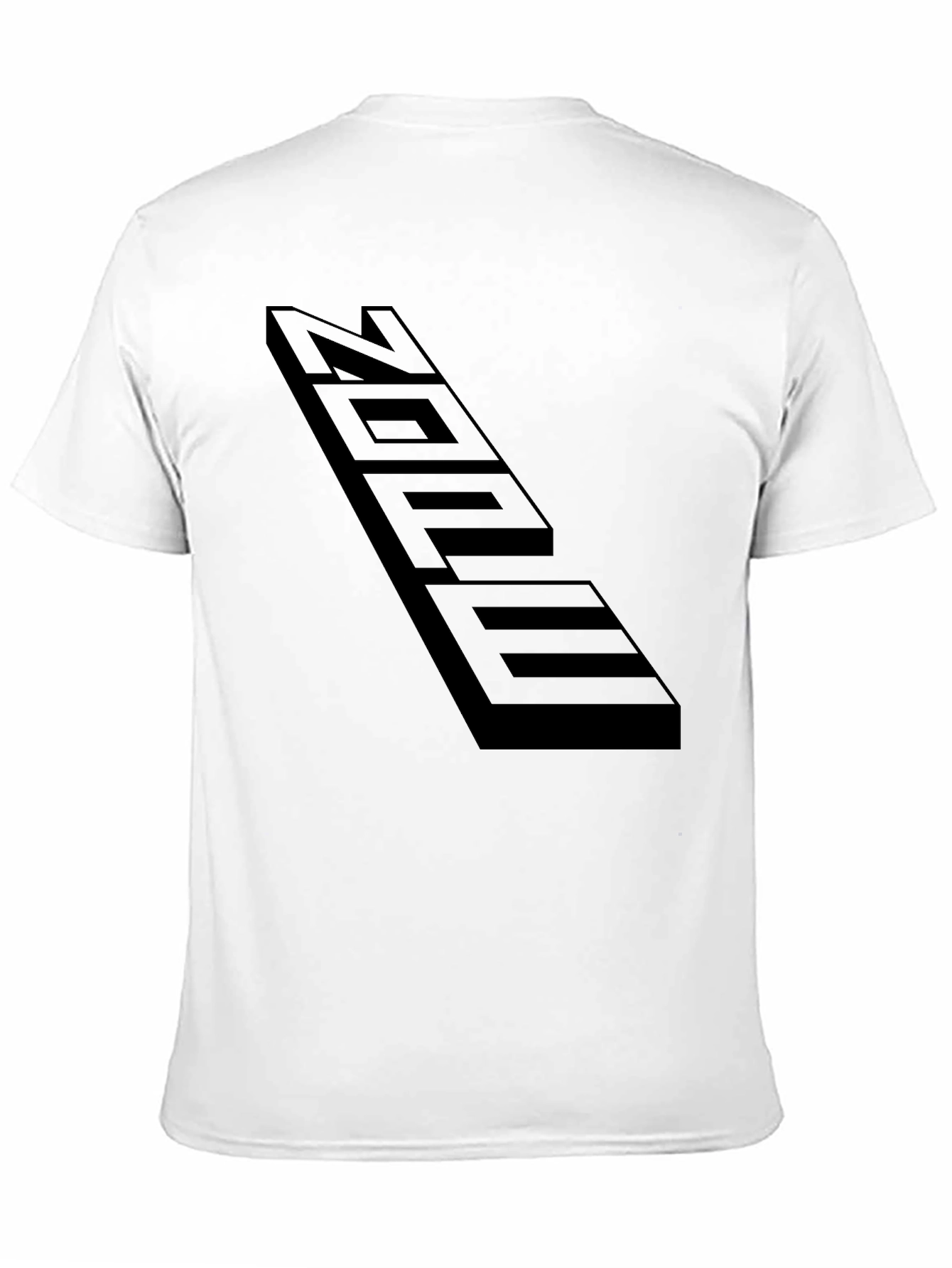 Modern Black 2020 Graphic Tee - Stylish Casual Wear