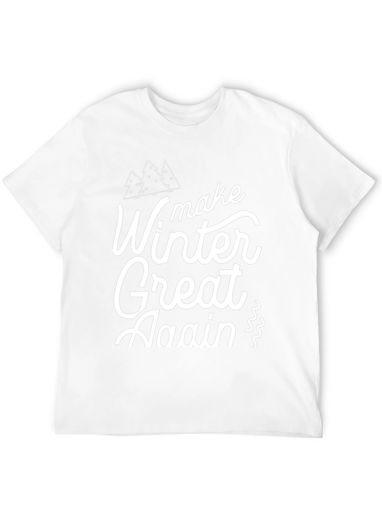 Make Winter Great Again T-Shirt Holiday Tee
