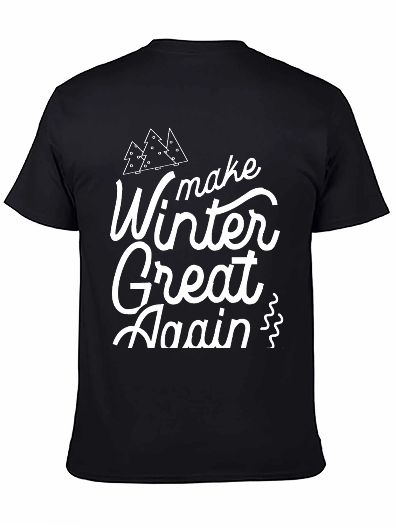 Make Winter Great Again T-Shirt Holiday Tee