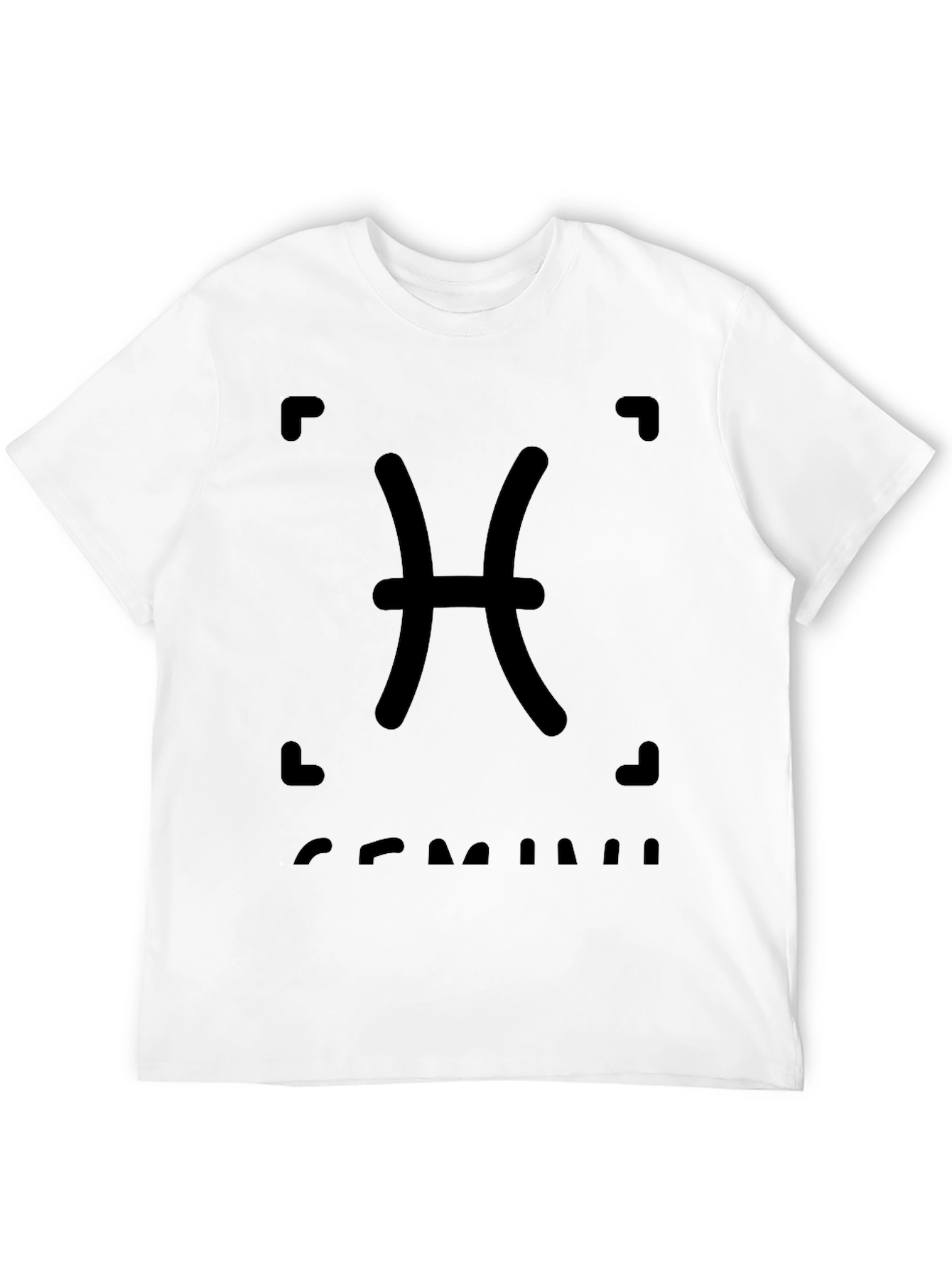 Pisces Zodiac Black T-Shirt
