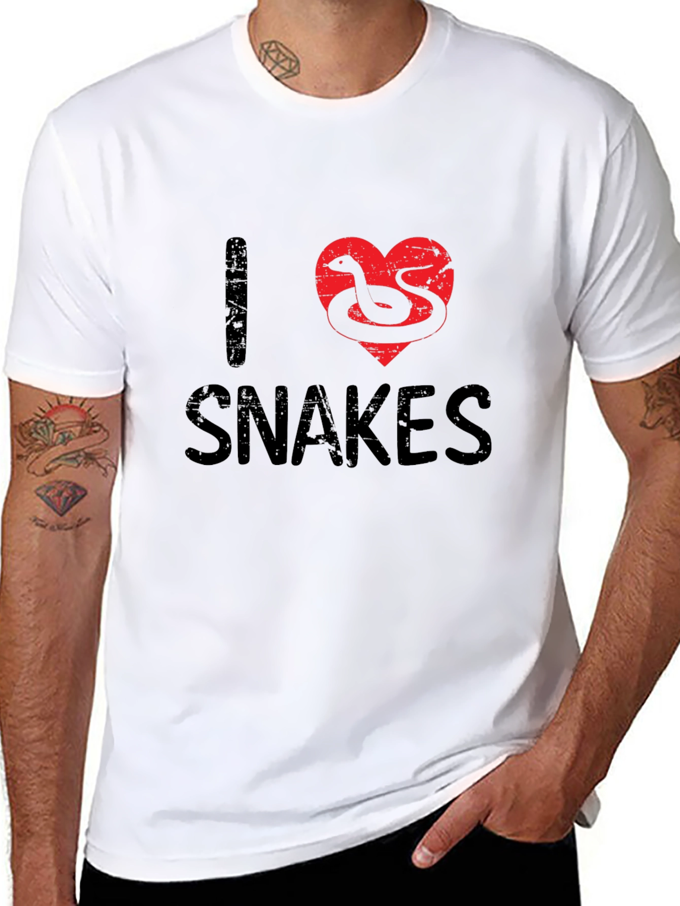 I Love Snakes T-Shirt