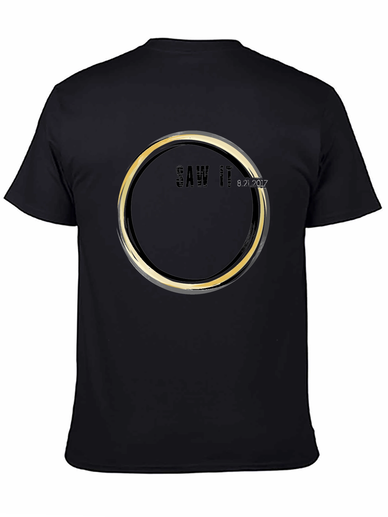 Black Saw It Eclipse Graphic Tee