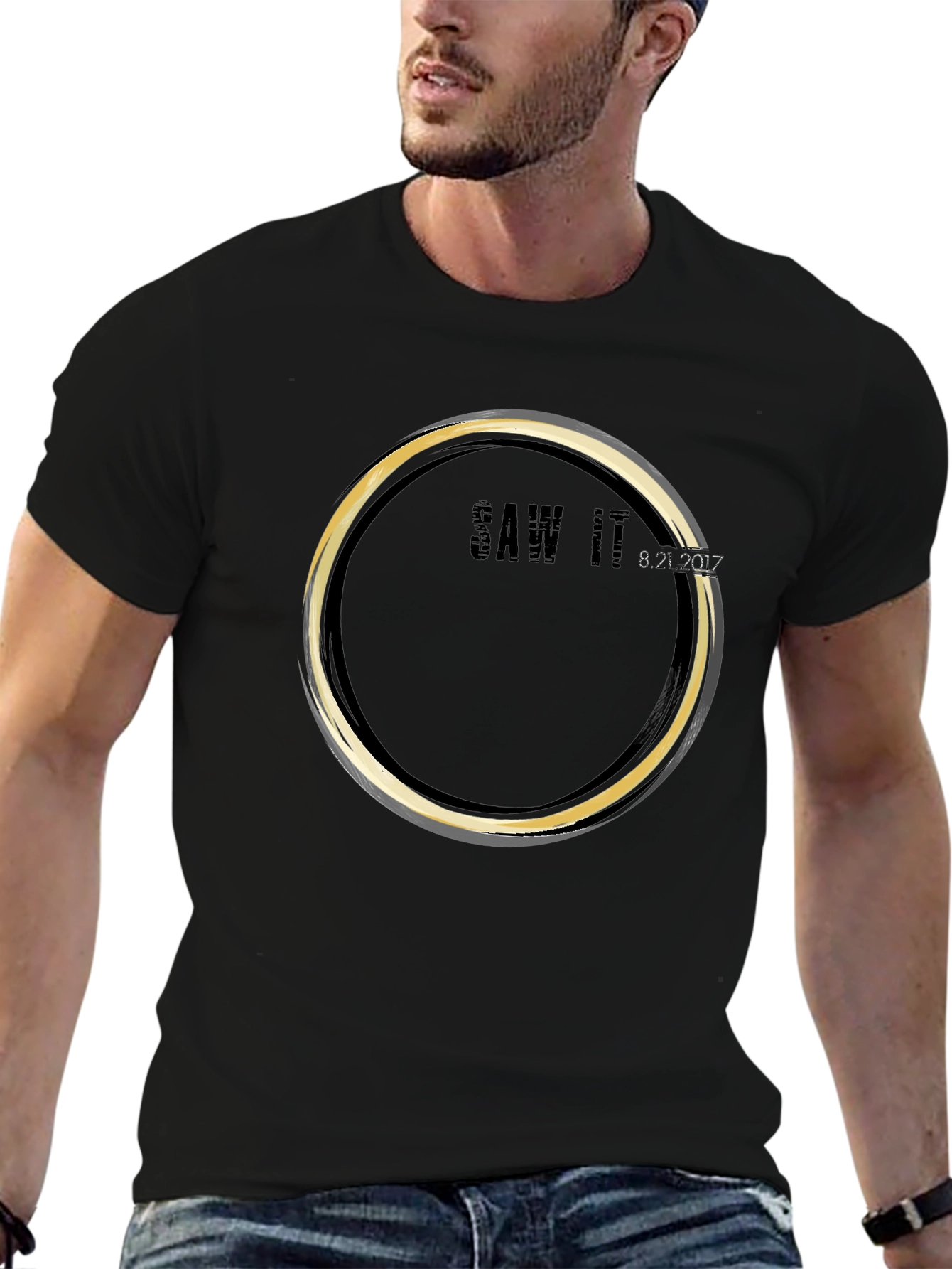 Black Saw It Eclipse Graphic Tee