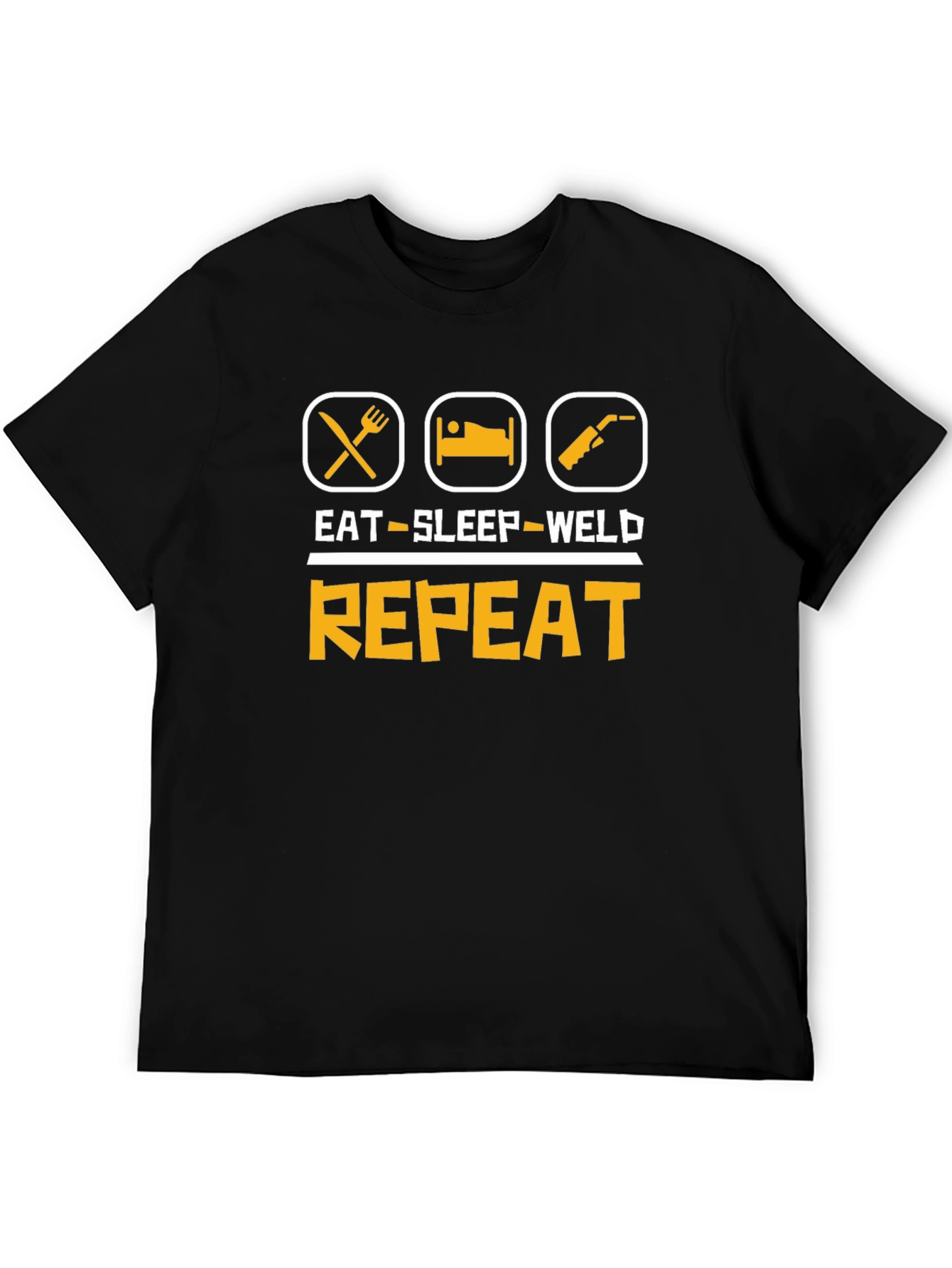Eat Sleep Weld Repeat T-Shirt