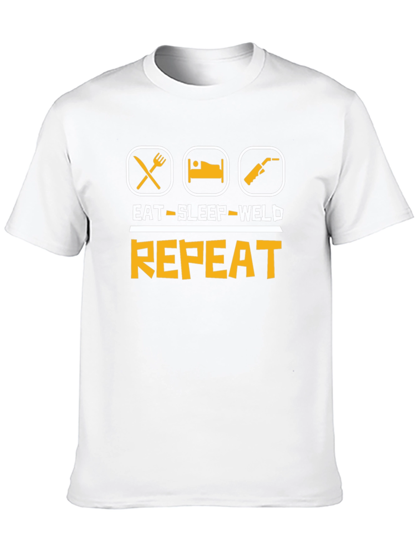Eat Sleep Weld Repeat T-Shirt