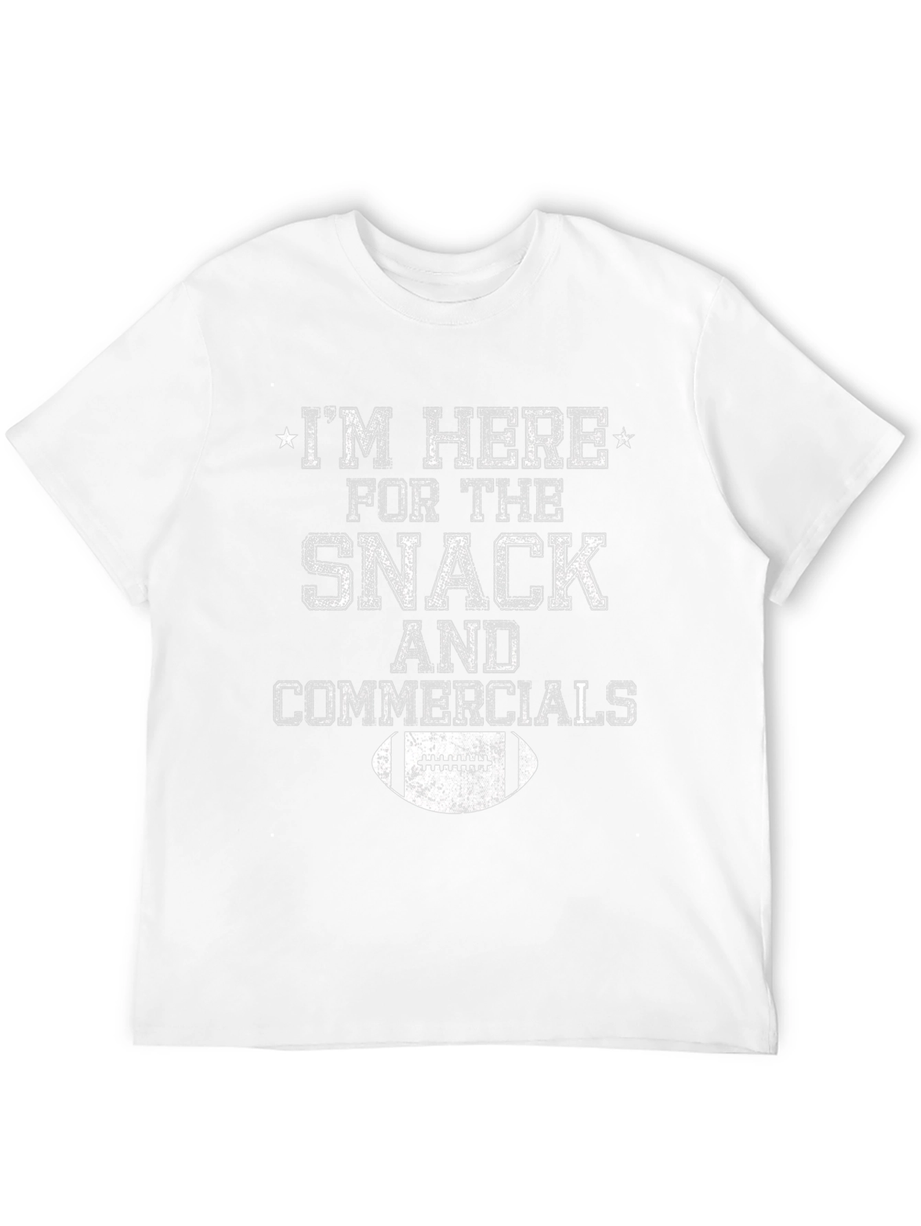 Snack & Commercials Football Game Day T-Shirt
