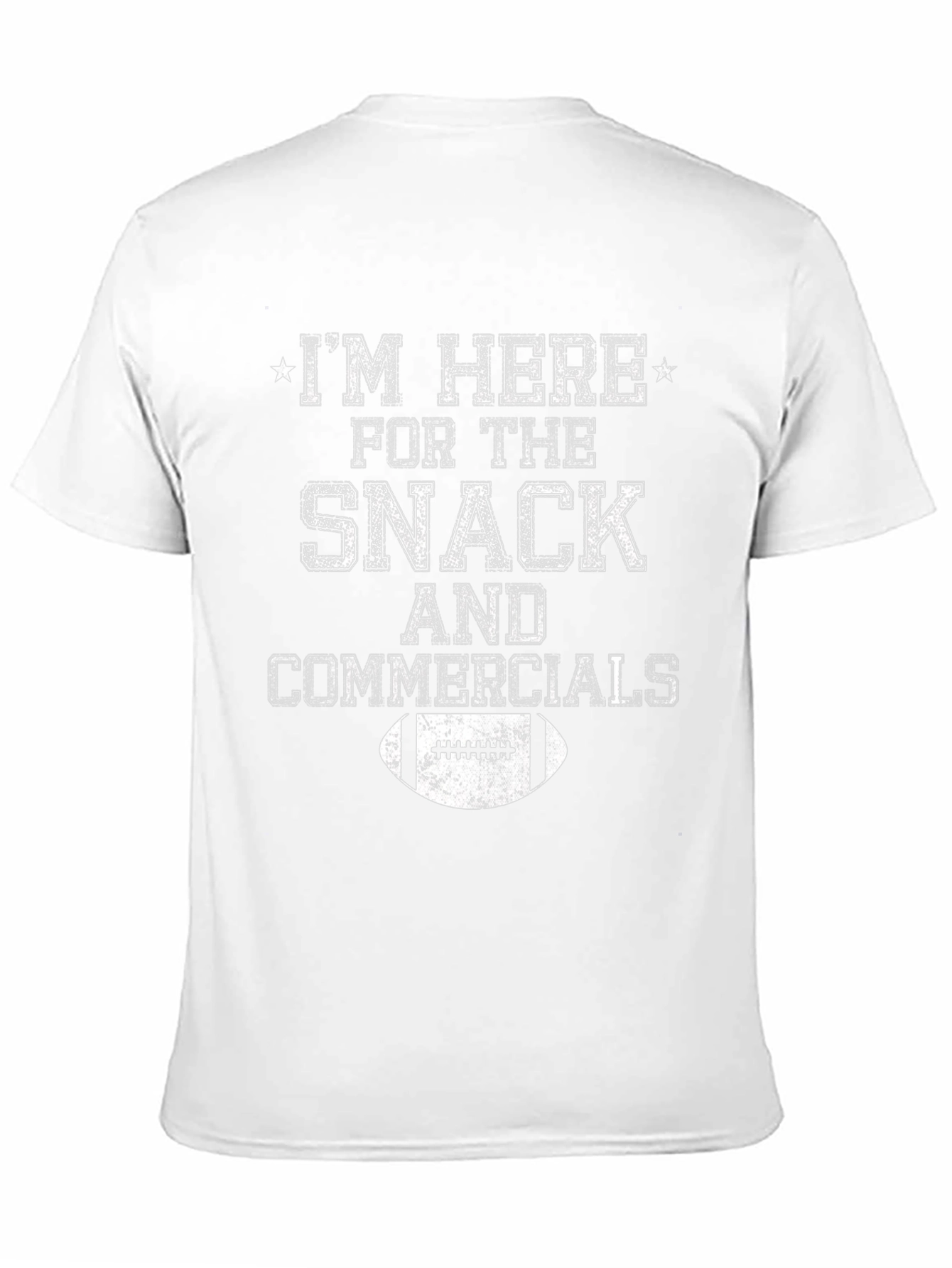 Snack & Commercials Football Game Day T-Shirt