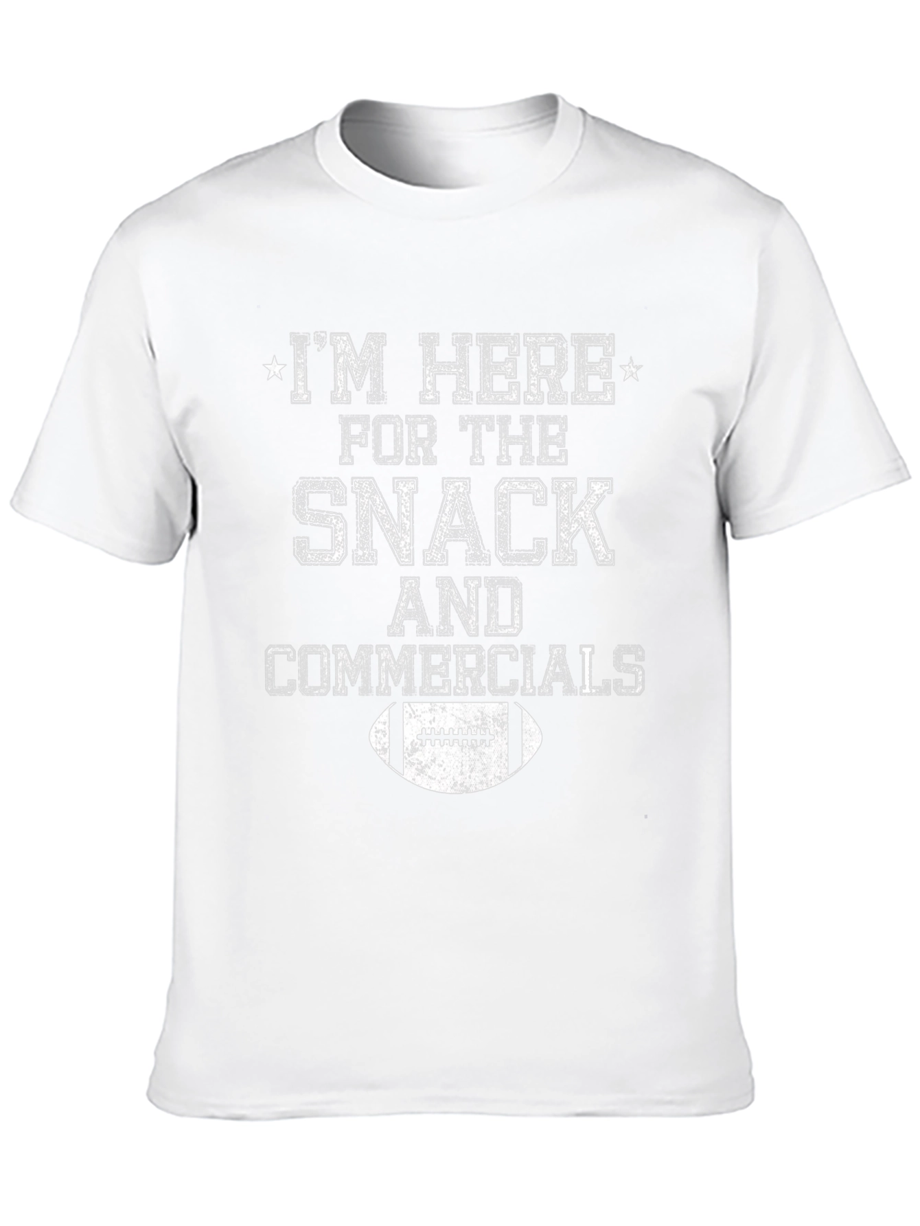 Snack & Commercials Football Game Day T-Shirt