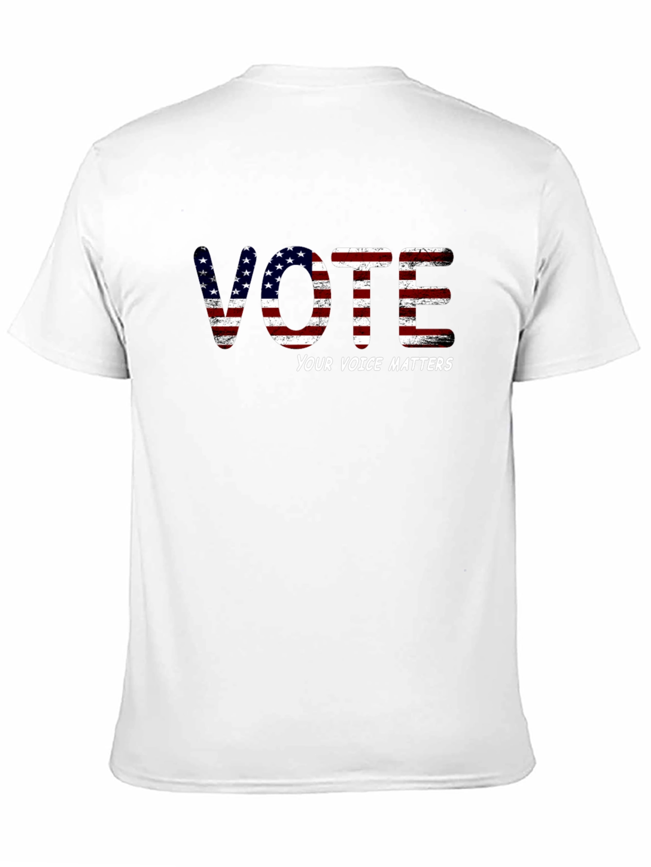 Vote Your Voice Matters T-Shirt - Patriotic Election Tee