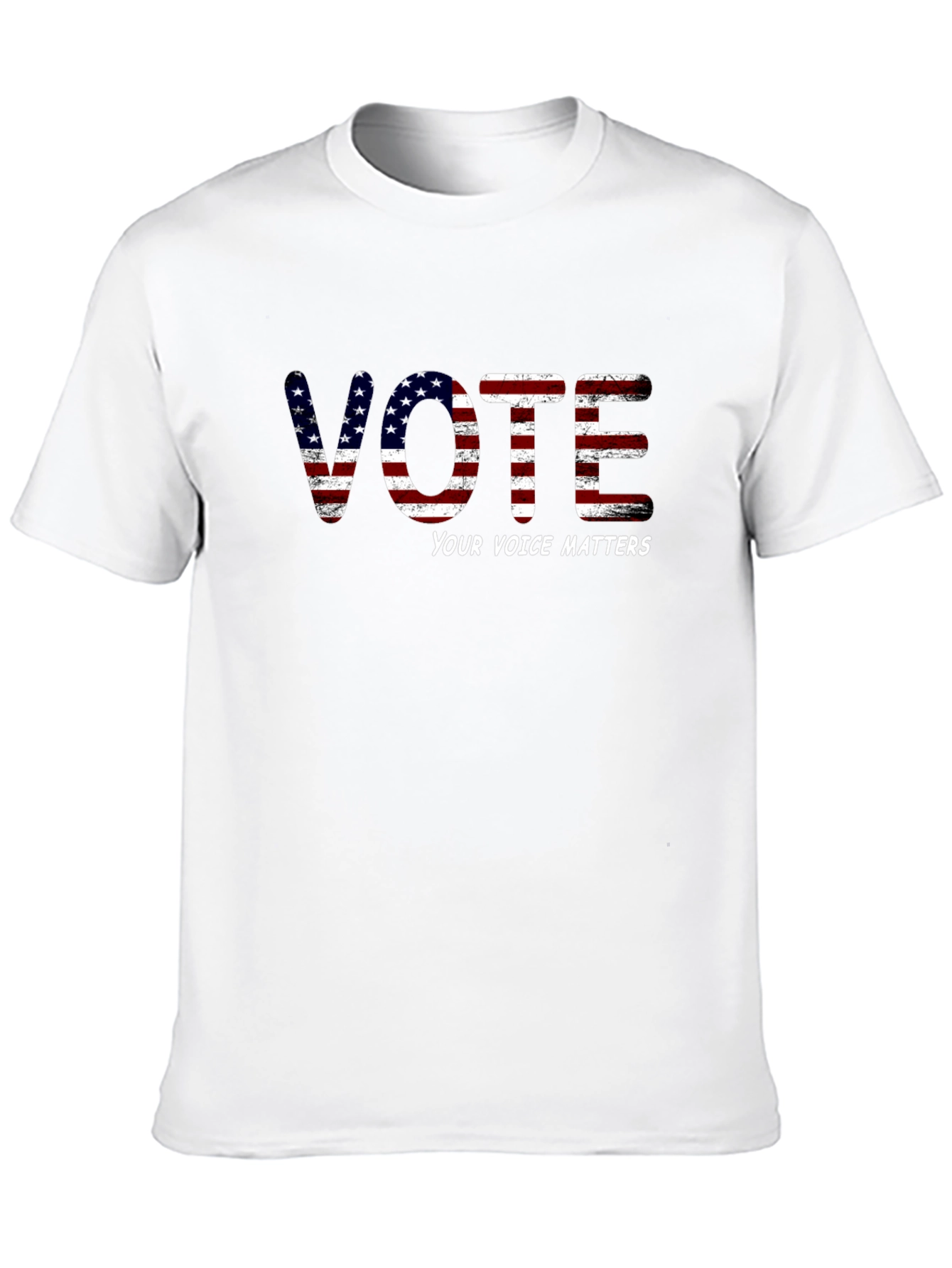 Vote Your Voice Matters T-Shirt - Patriotic Election Tee