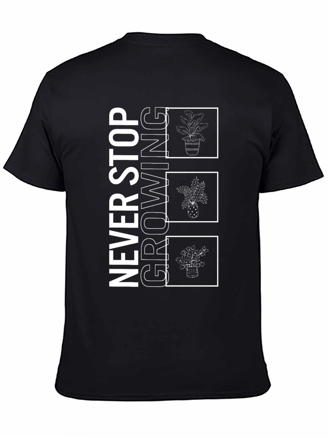 Never Stop Growing Graphic Tee