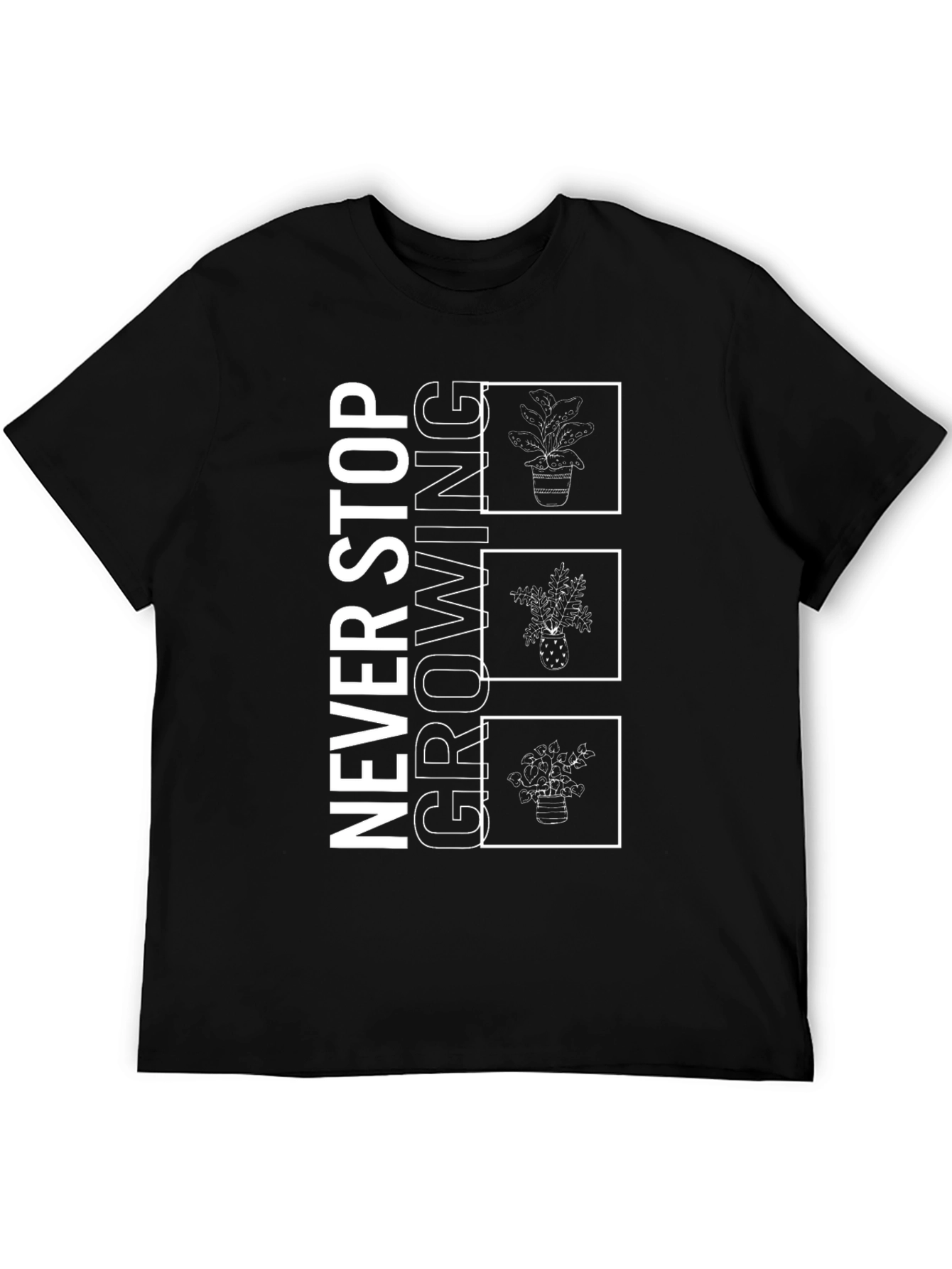 Never Stop Growing Graphic Tee