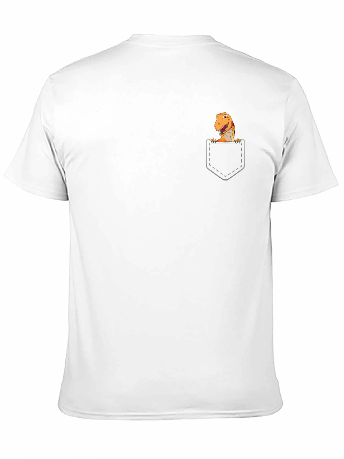 T-Rex Pocket Graphic Tee - Black