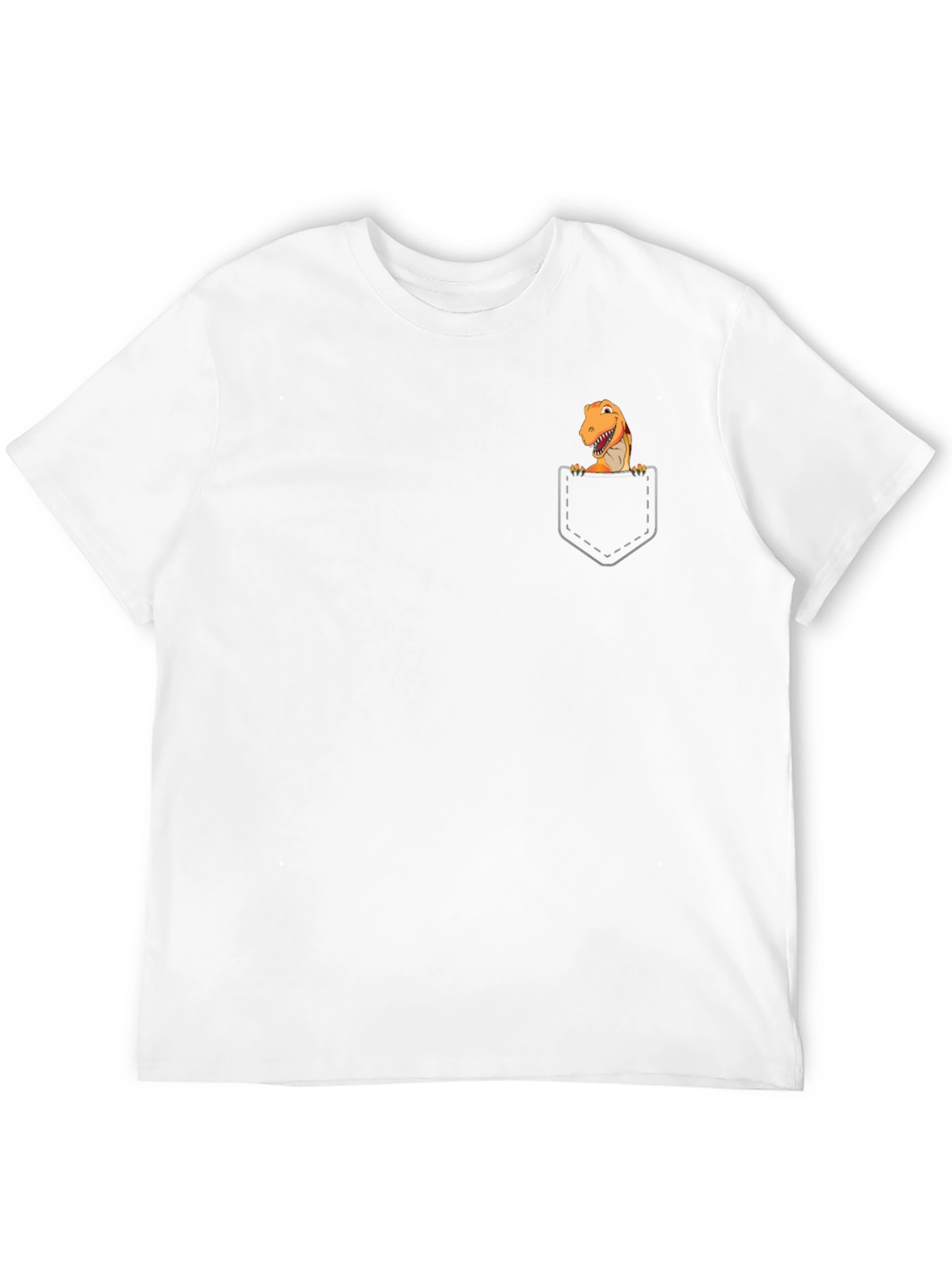 T-Rex Pocket Graphic Tee - Black