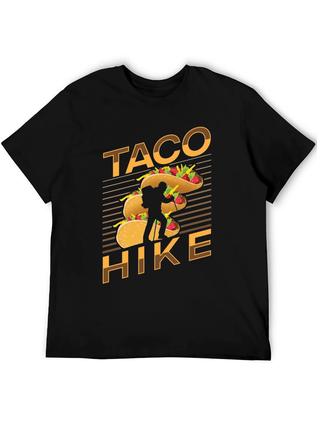 Taco Hike Black Graphic Tee