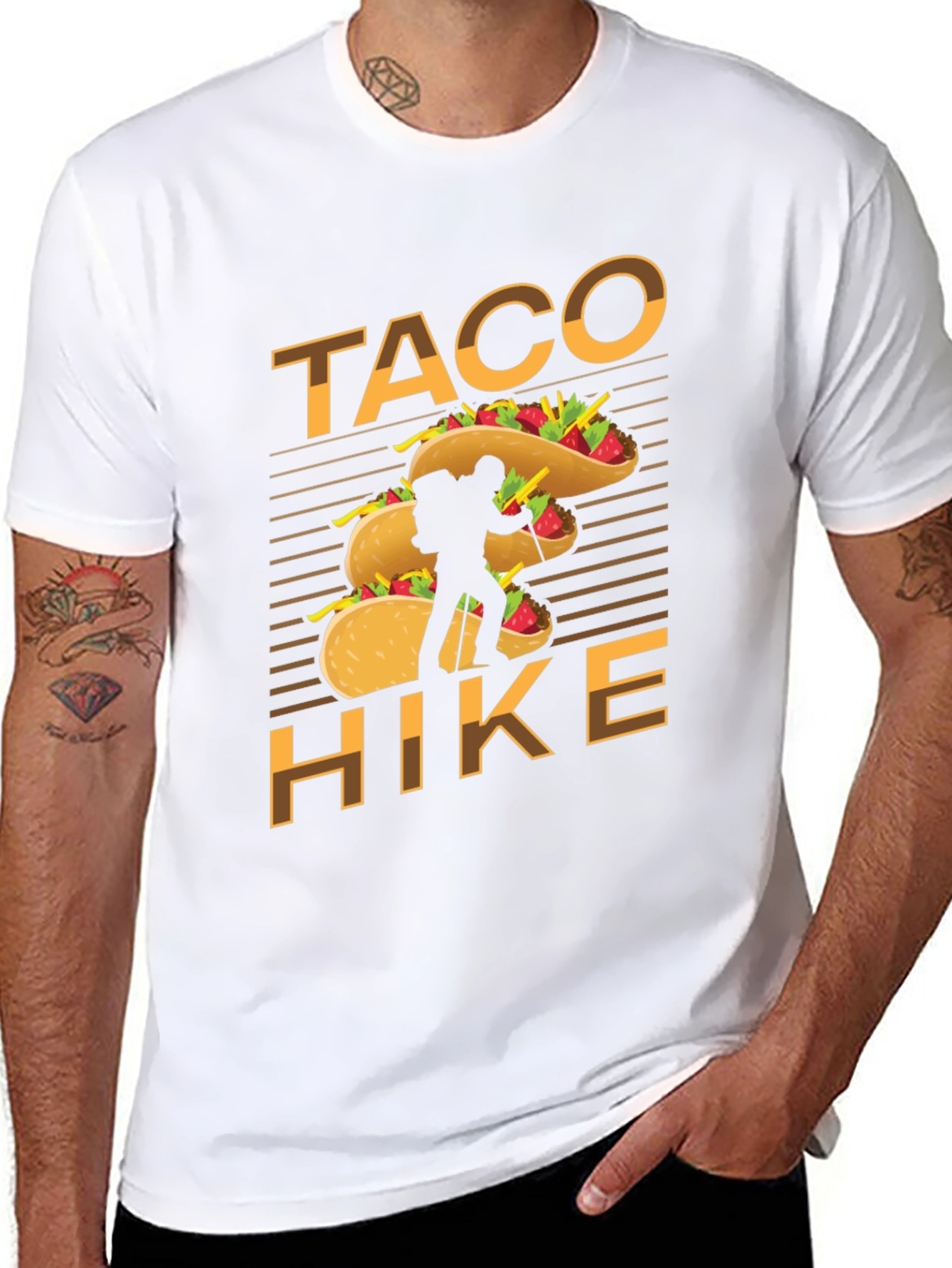 Taco Hike Black Graphic Tee