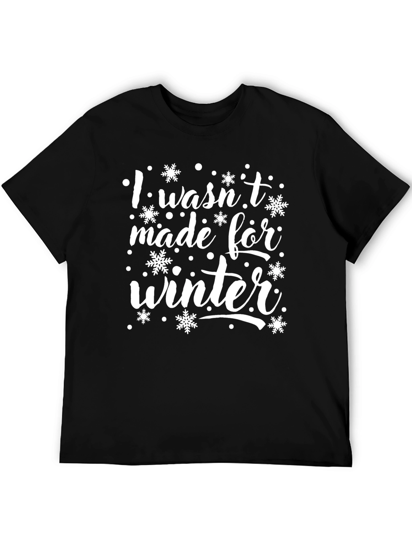 Winter Snowflake Graphic T-Shirt