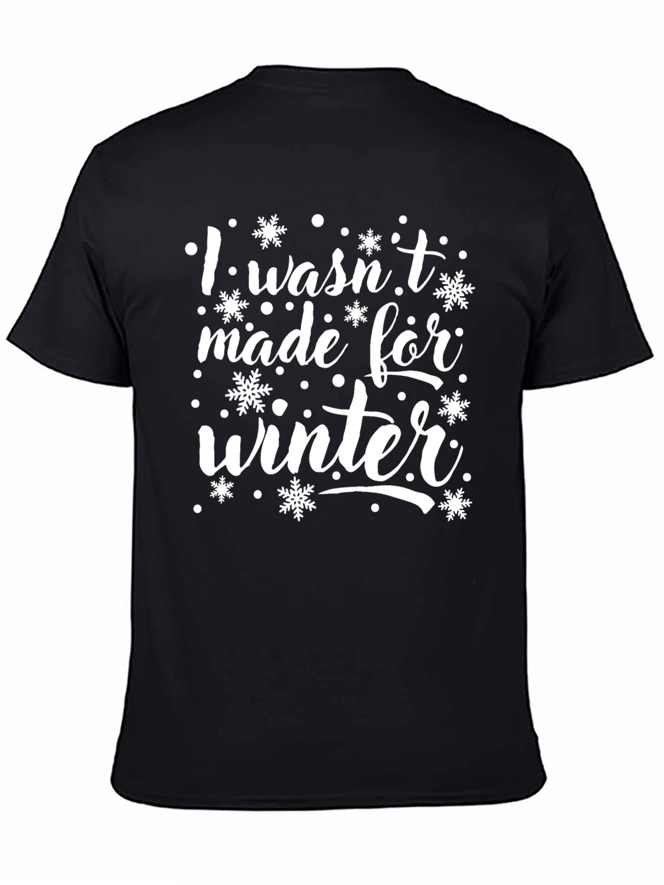 Winter Snowflake Graphic T-Shirt