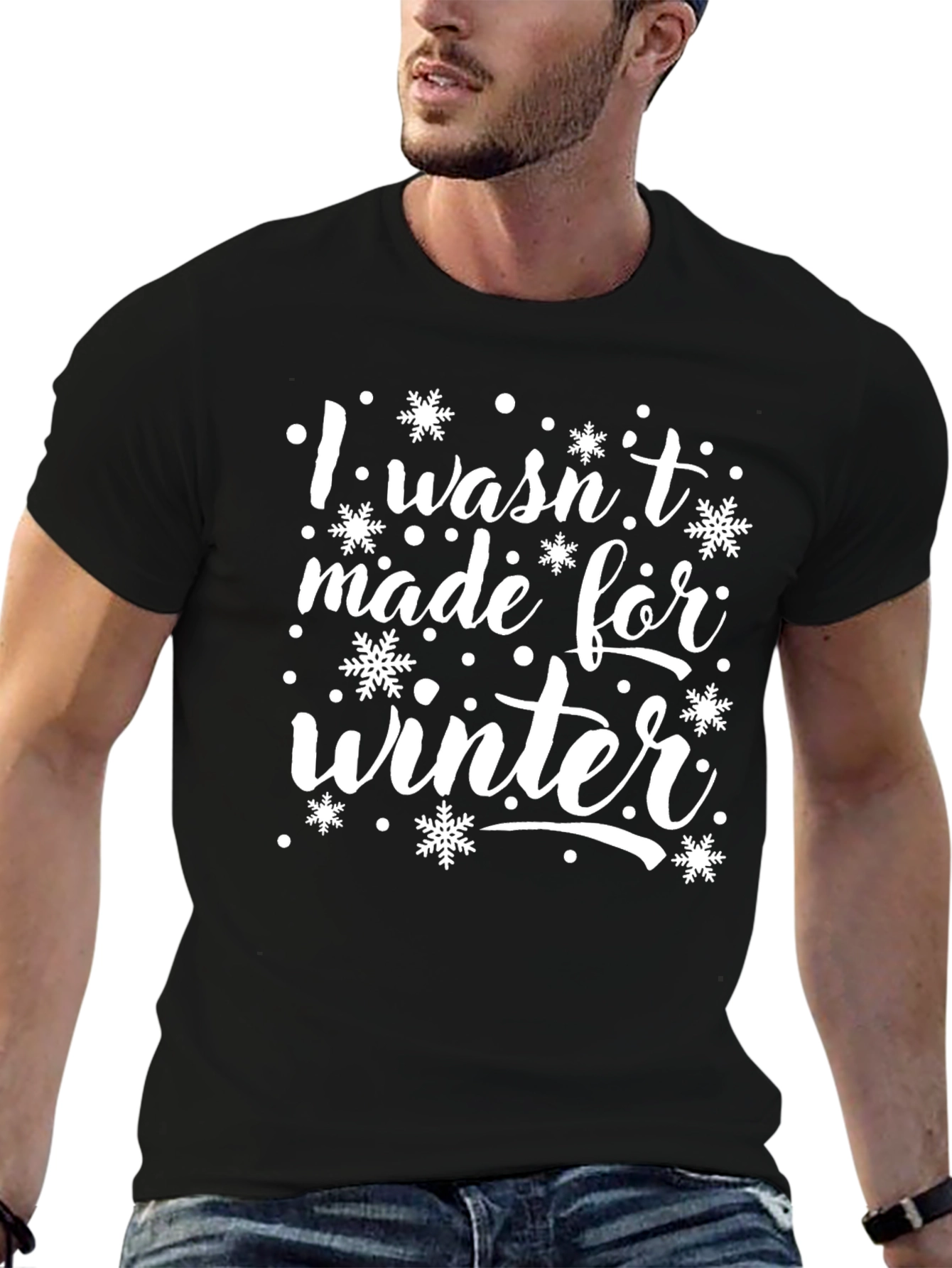 Winter Snowflake Graphic T-Shirt