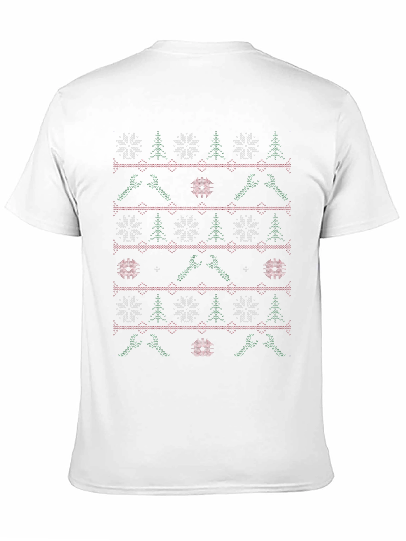 Festive Black Ugly Christmas T-Shirt