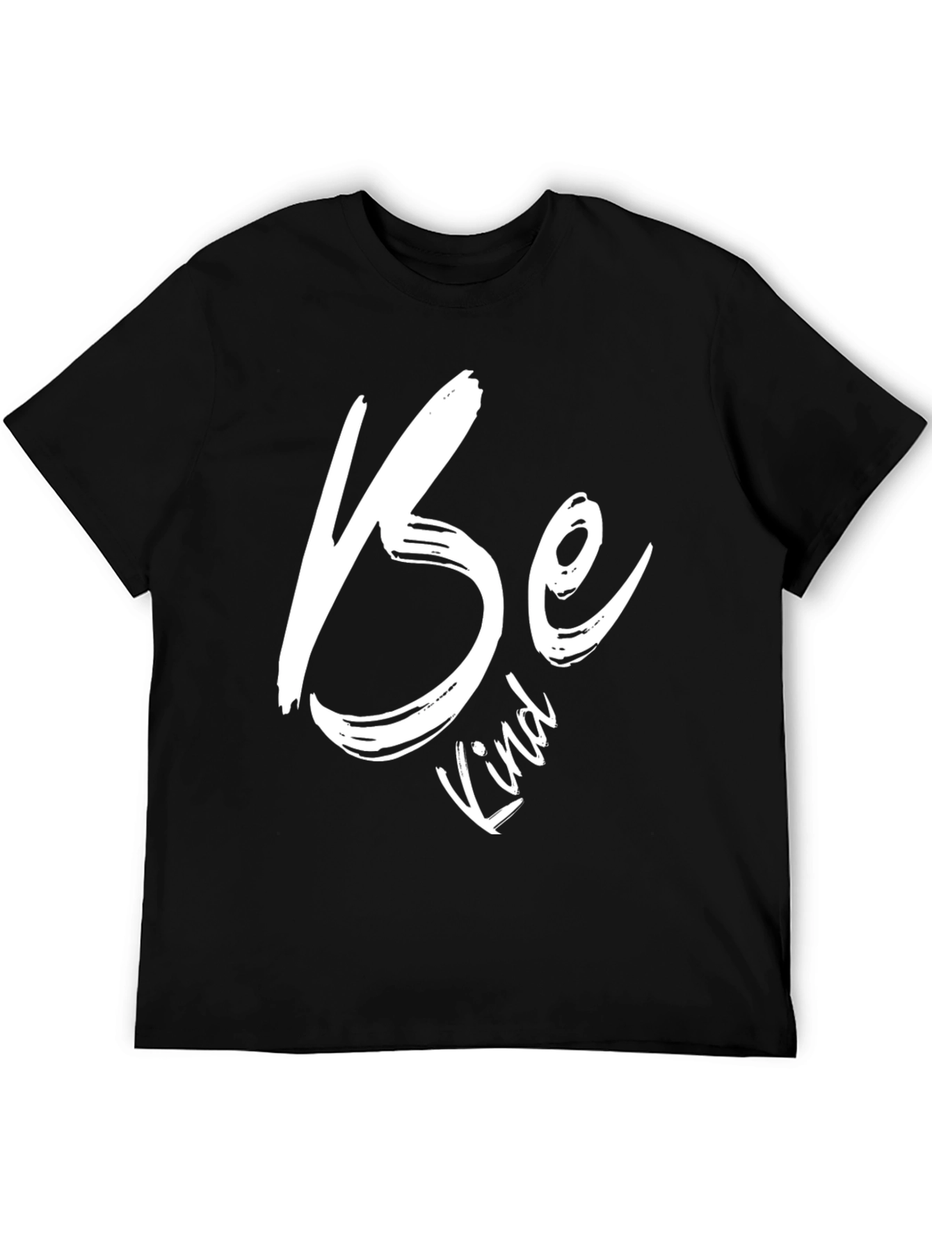 Be Kind Graphic Black T-Shirt