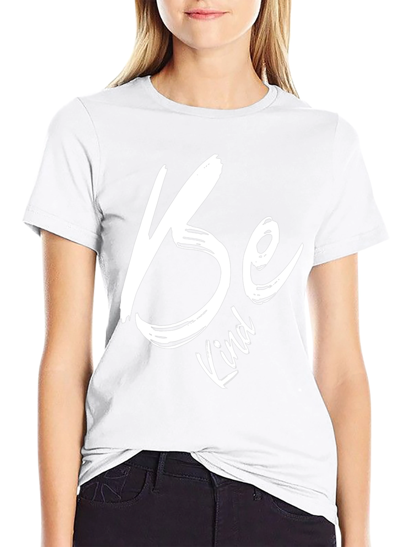 Be Kind Graphic Black T-Shirt