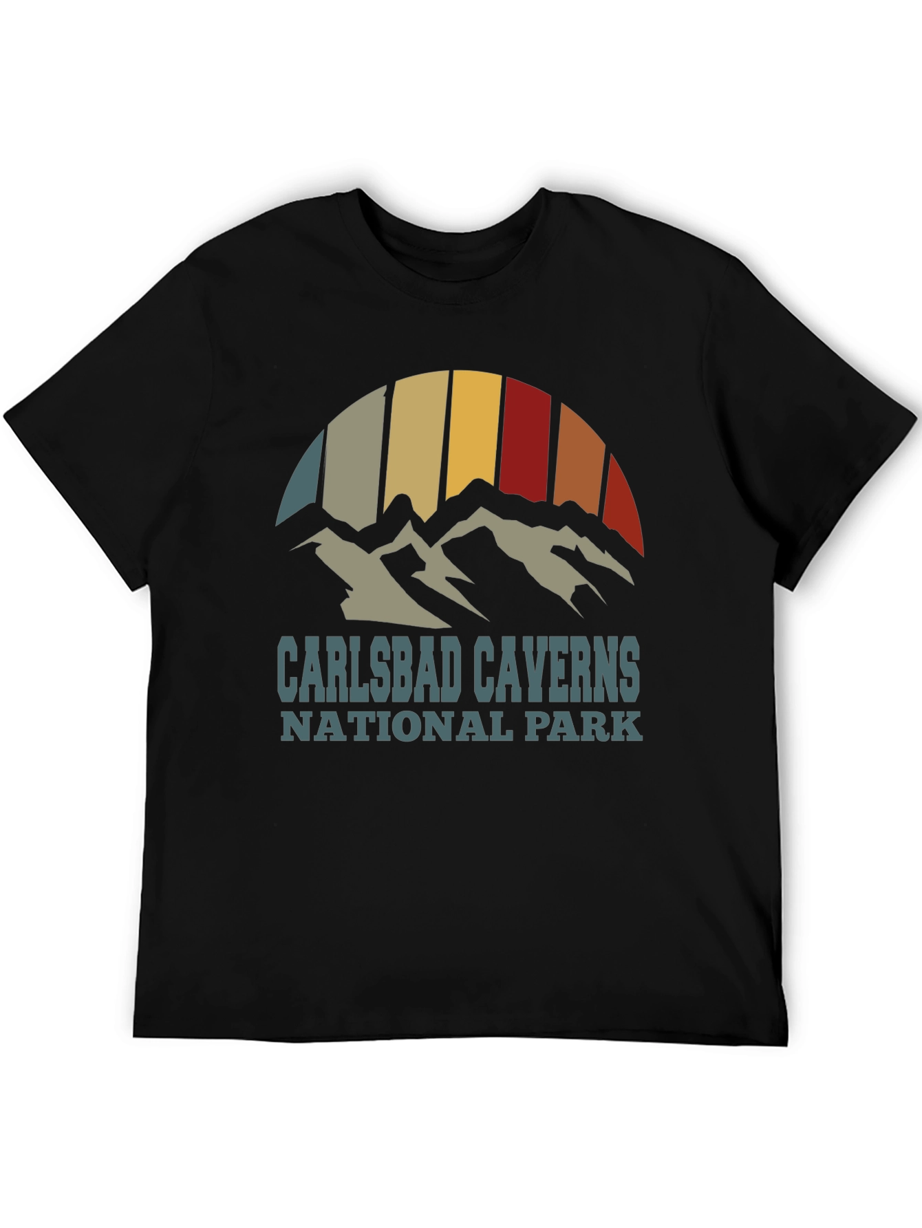 Carlsbad Caverns Retro Graphic T-Shirt