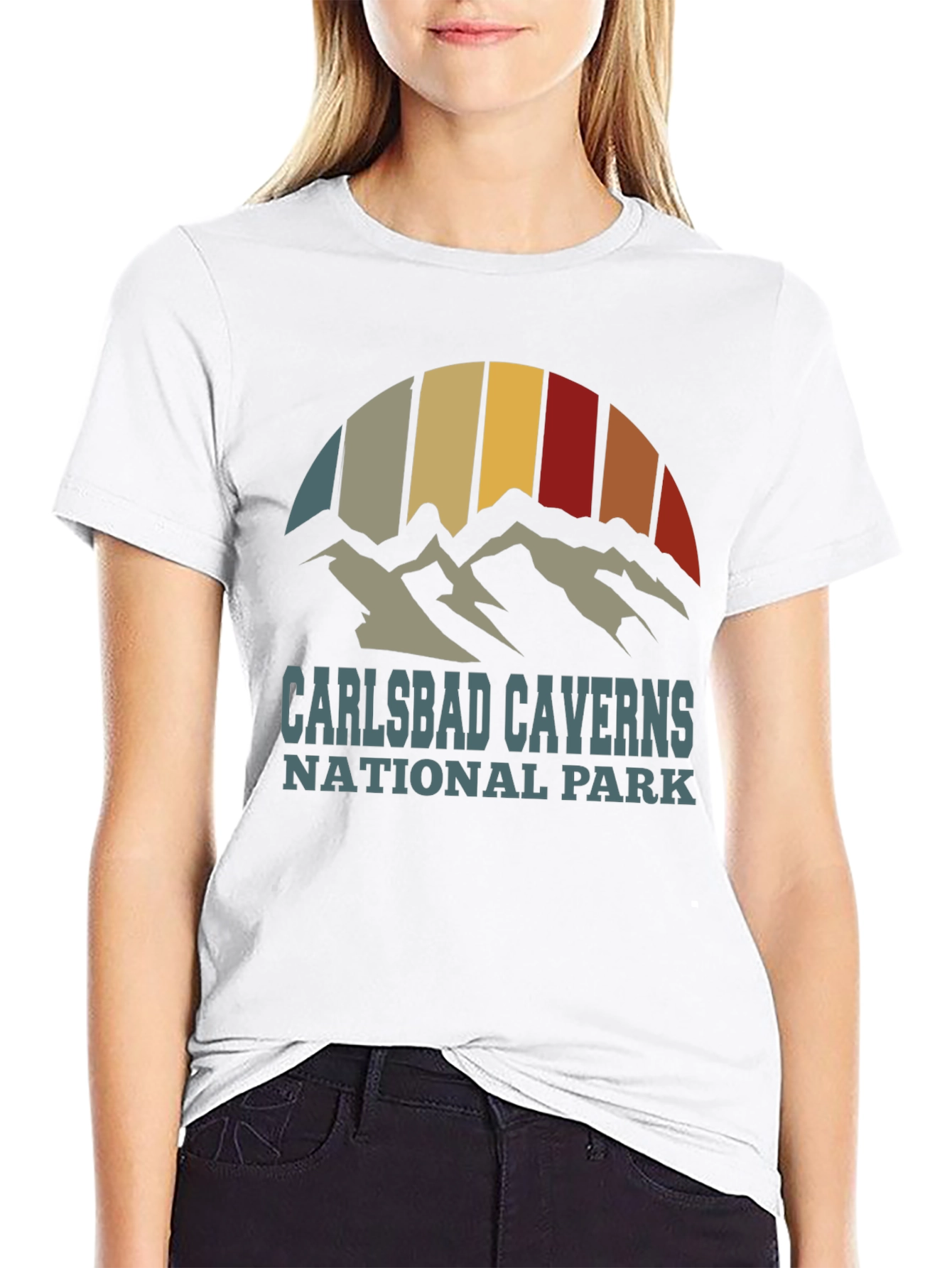 Carlsbad Caverns Retro Graphic T-Shirt