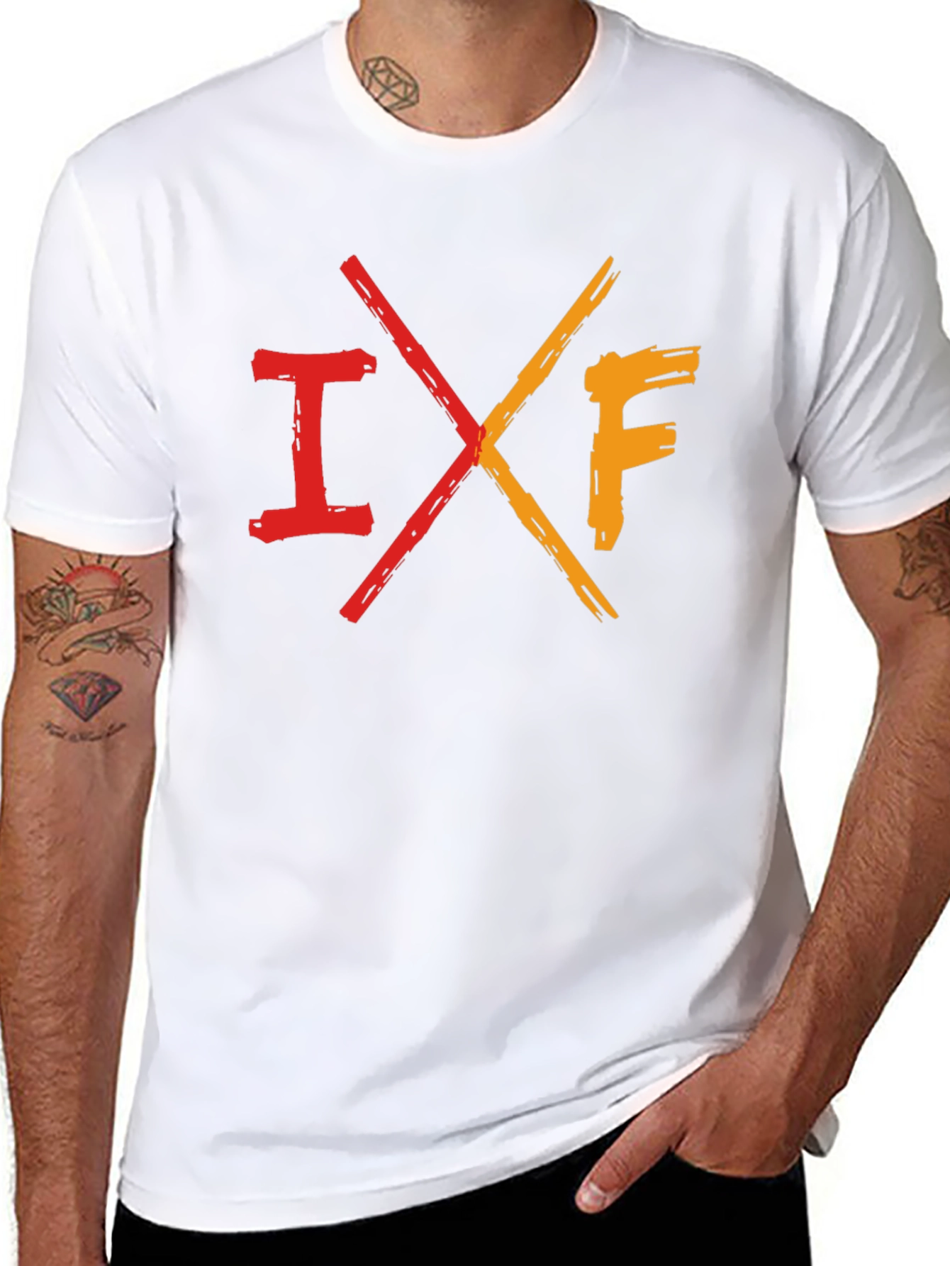 IXF Graphic Print Mens Black T-Shirt