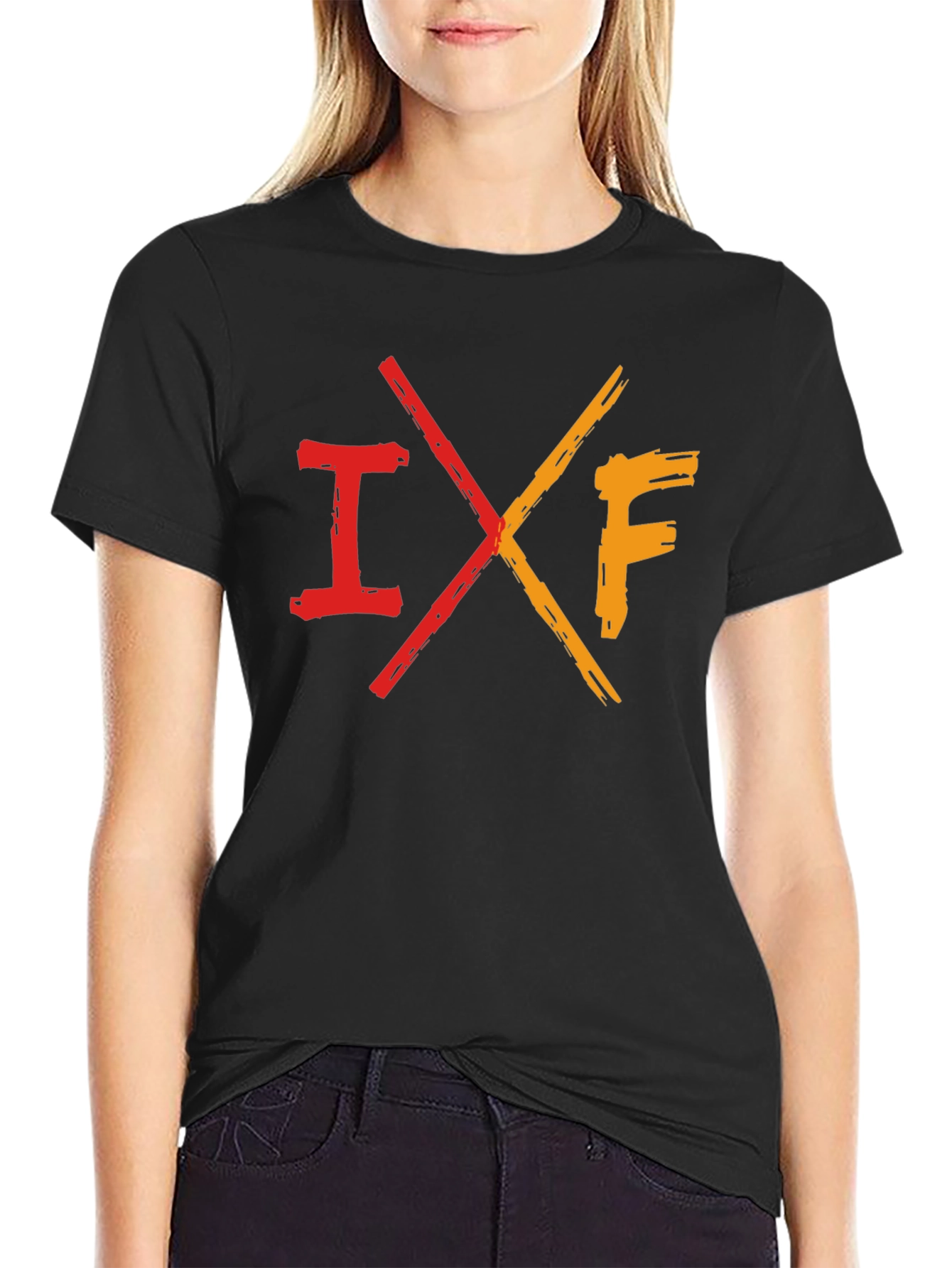IXF Graphic Print Mens Black T-Shirt