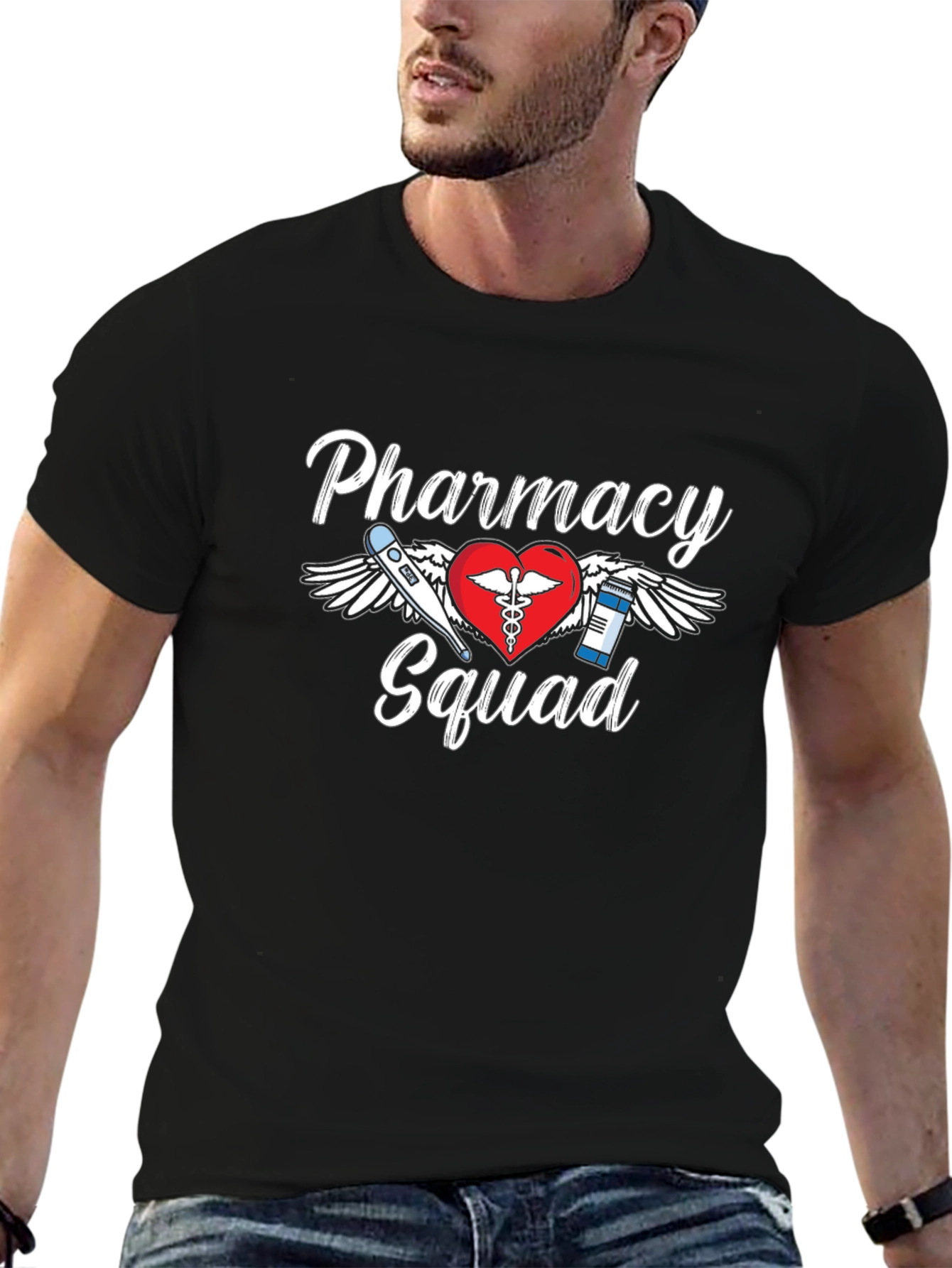 Pharmacy Squad Graphic T-Shirt
