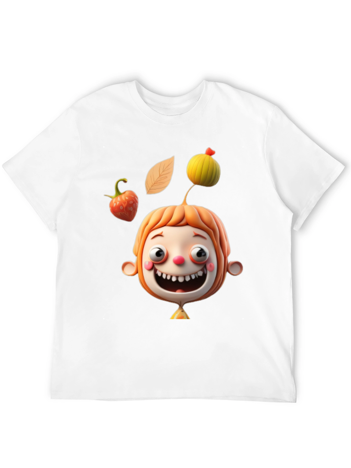 Fun Cartoon Character Graphic Tee - Unique Design
