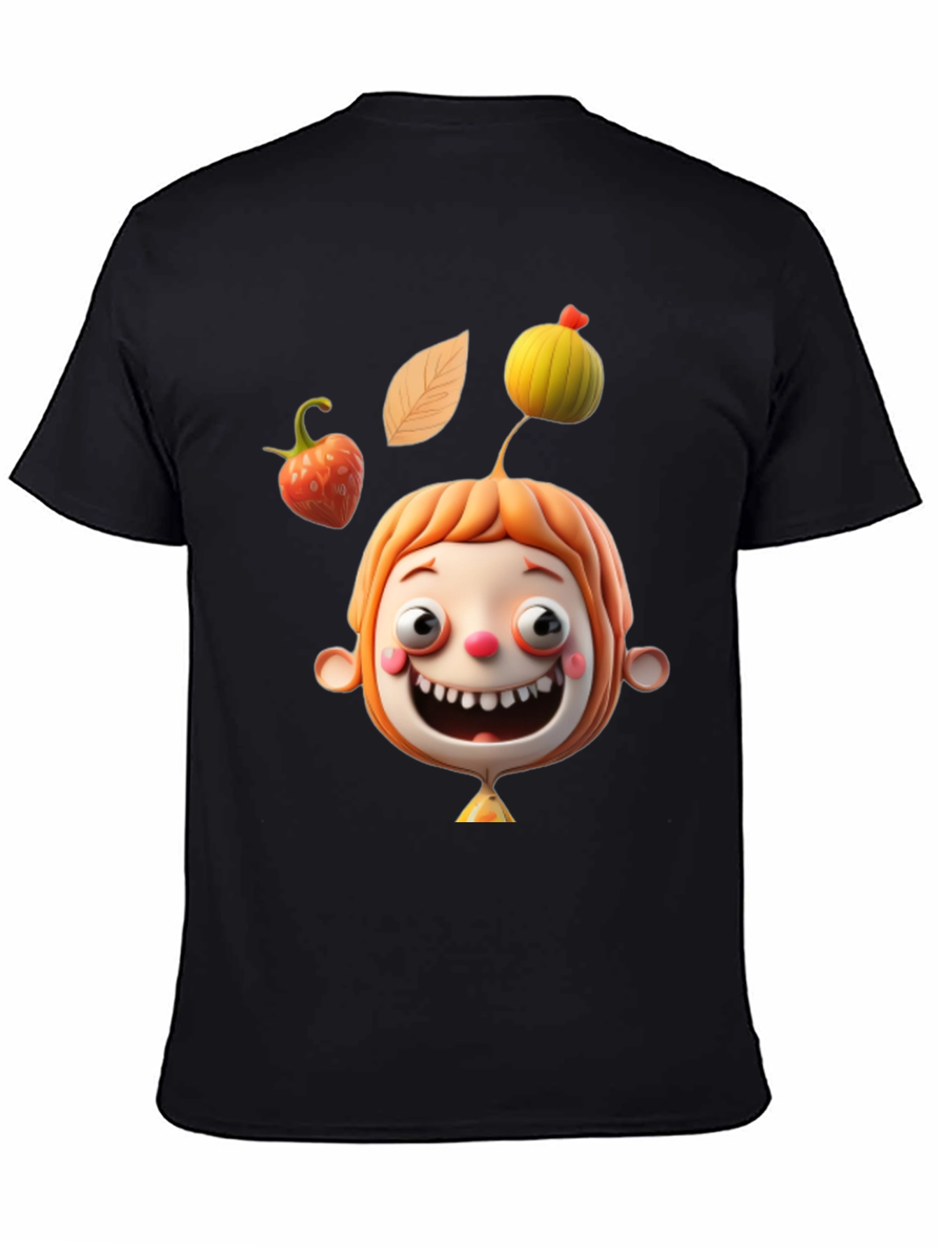 Fun Cartoon Character Graphic Tee - Unique Design
