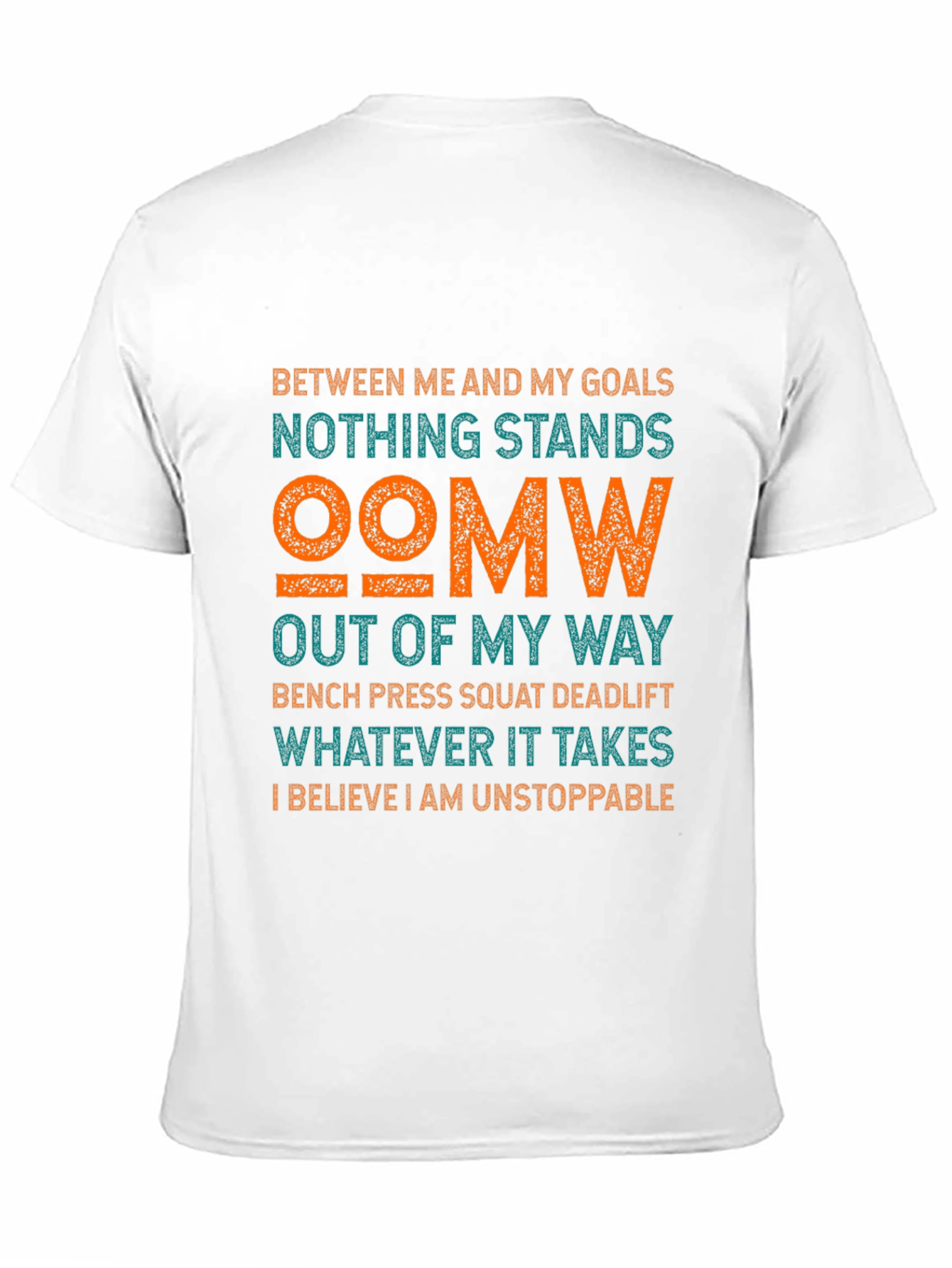 Motivational Gym T-Shirt: Nothing Stands OOMW