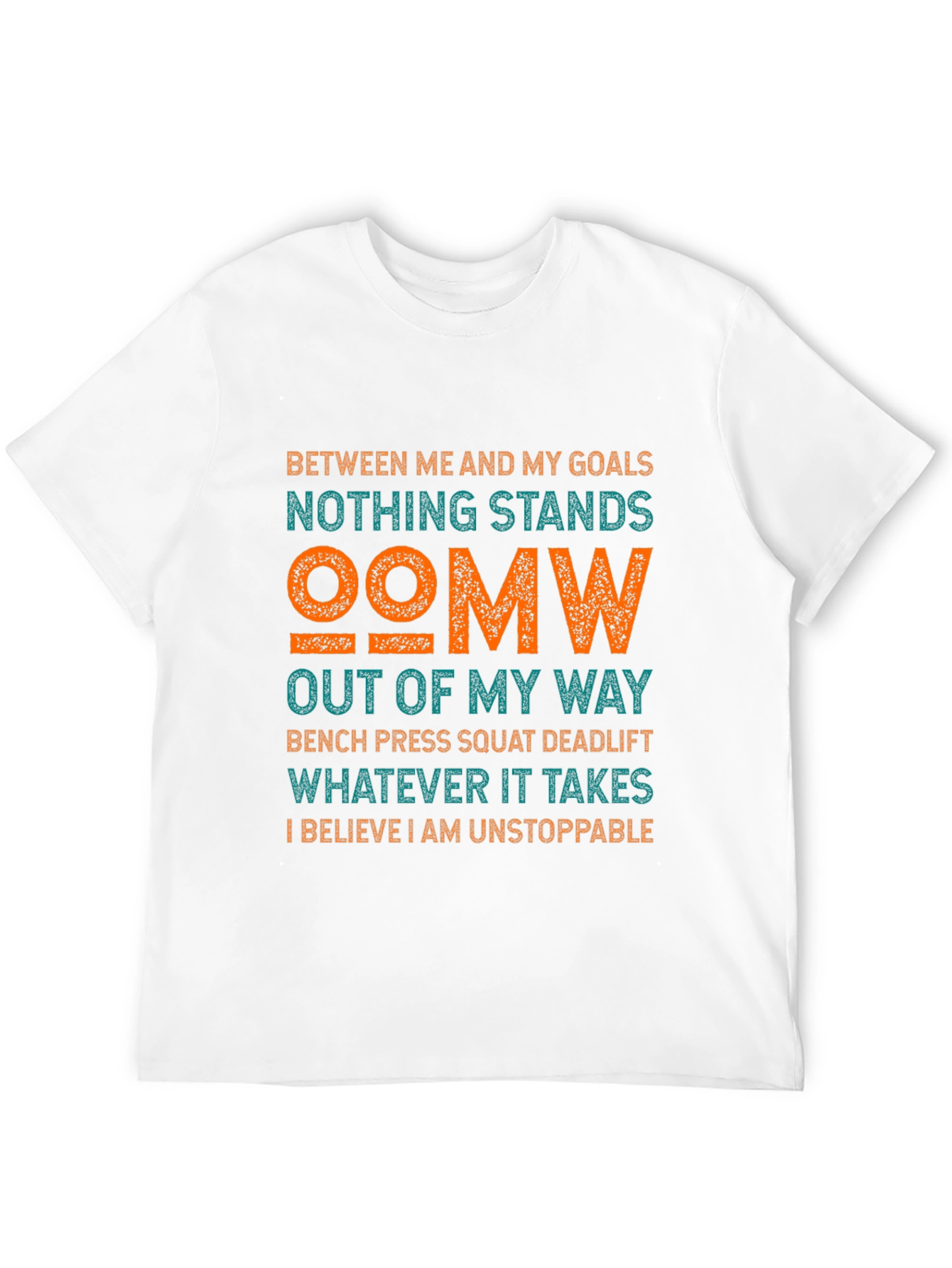 Motivational Gym T-Shirt: Nothing Stands OOMW