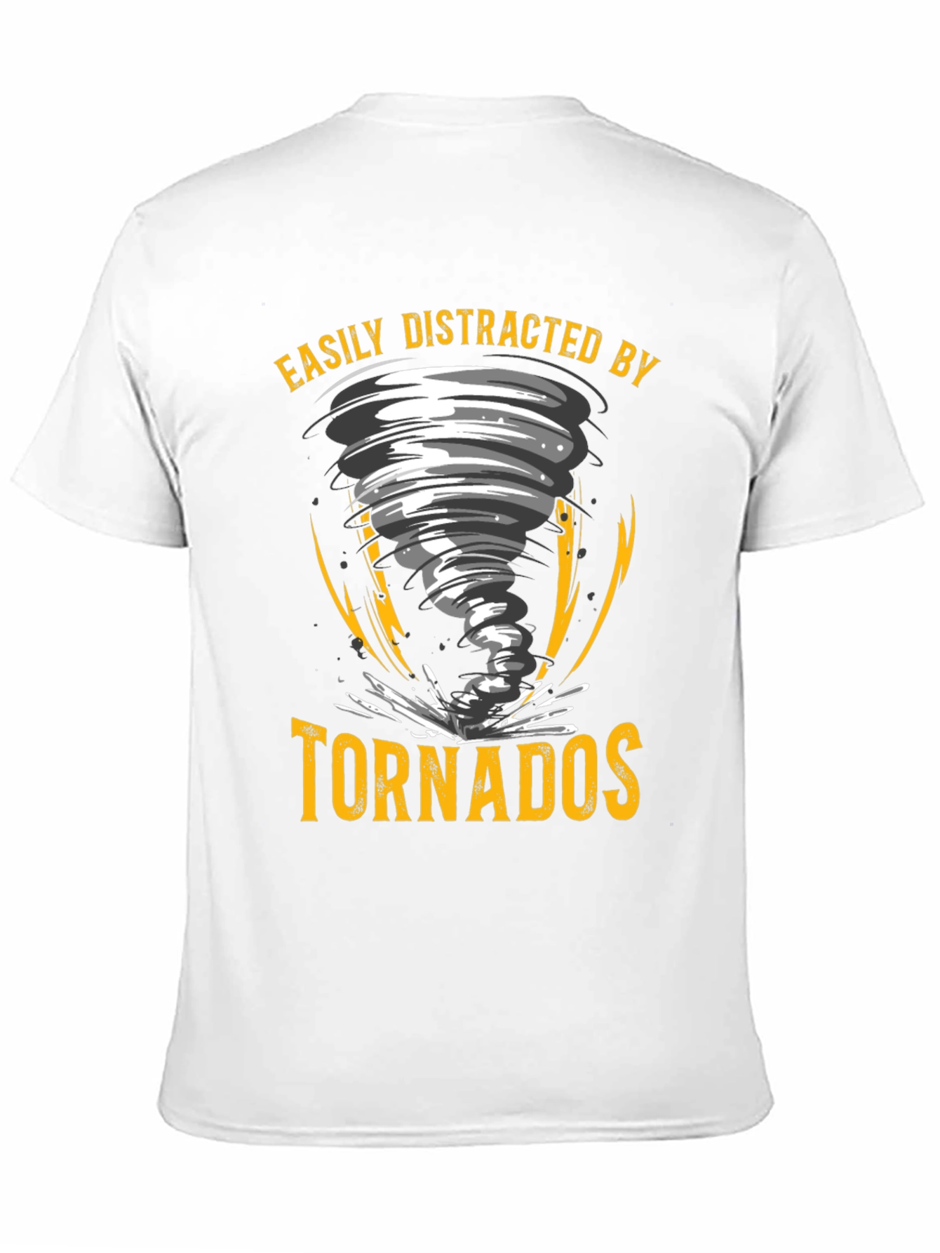 Easily Distracted by Tornados Graphic T-Shirt